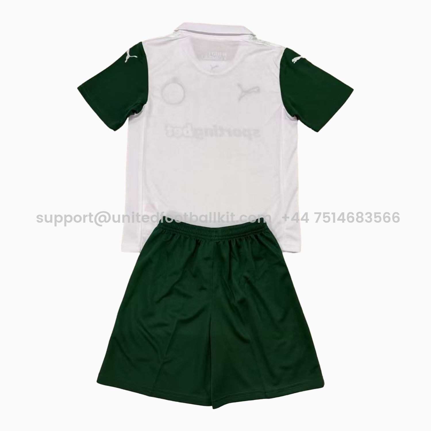 Unitedfootballkit.com | Palmeiras 25-26 Away Kids Kit -Customize Name, Number and Patch | Worldwide Shipping