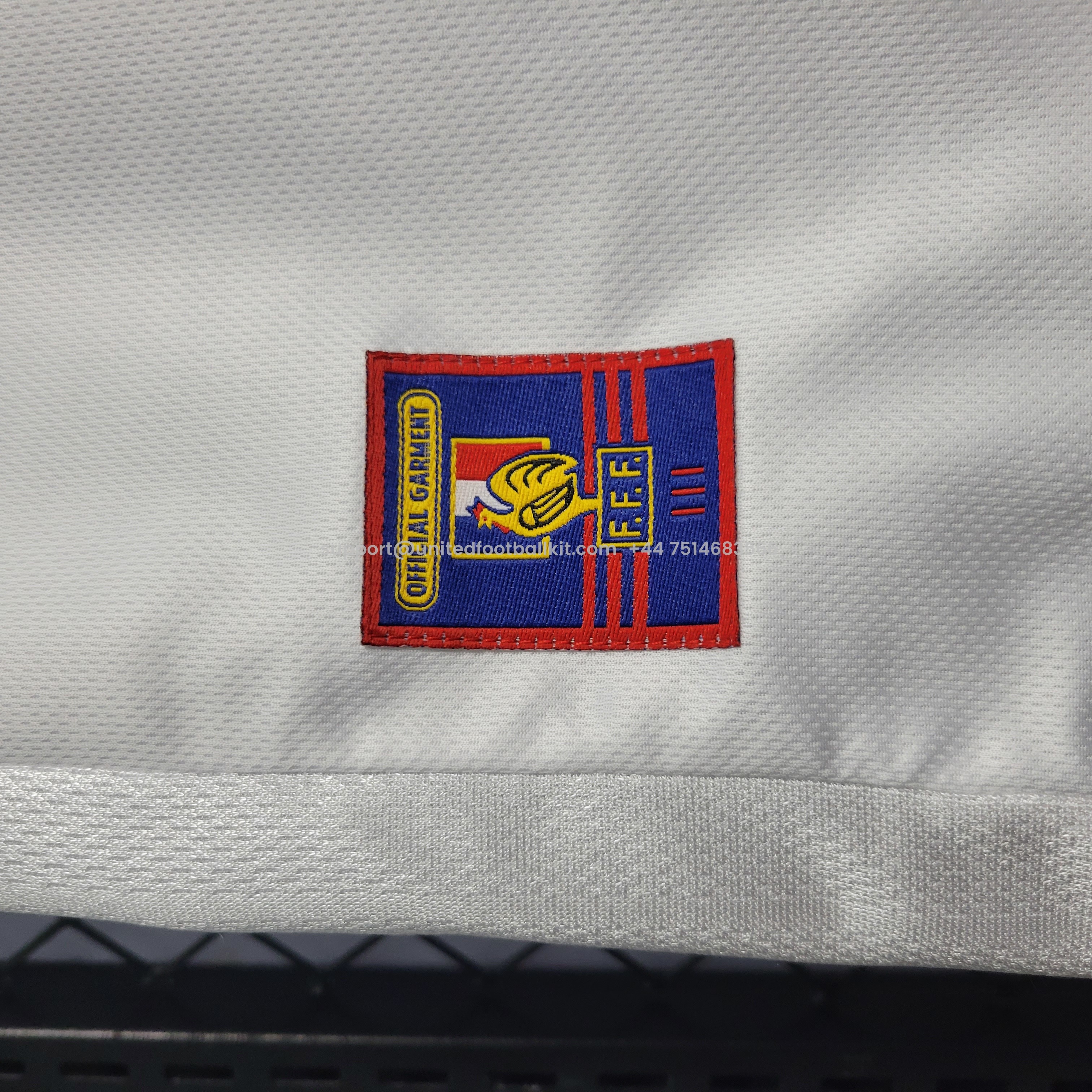 Unitedfootballkit.com | Retro France 1998 Away Stadium Jersey -Customize Name, Number and Patch | Worldwide Shipping