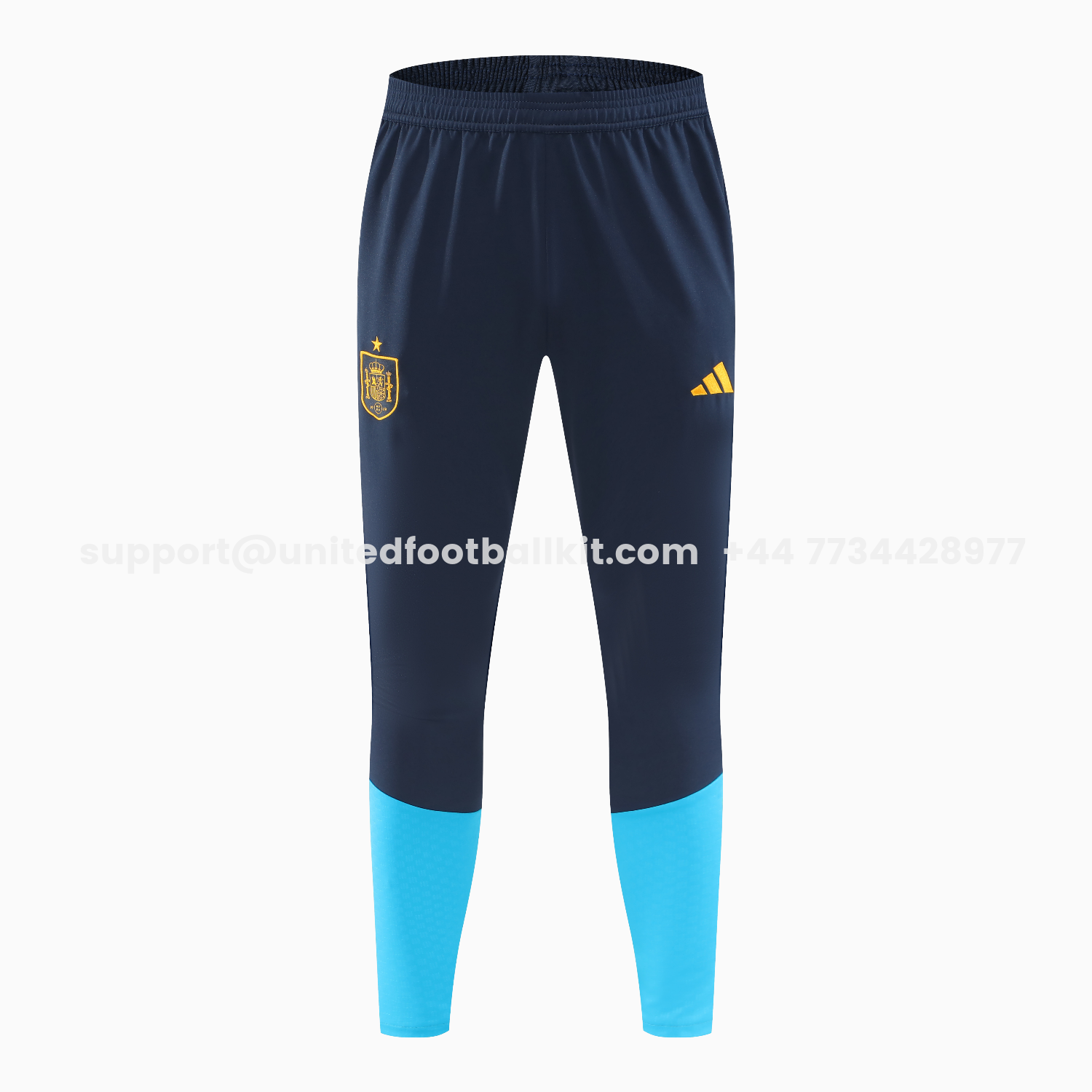 Unitedfootballkit.com | Spain 2026 Kids Long Sleeve Training Set - Light Blue Top & Pants -Customize Name, Number and Patch | Worldwide Shipping