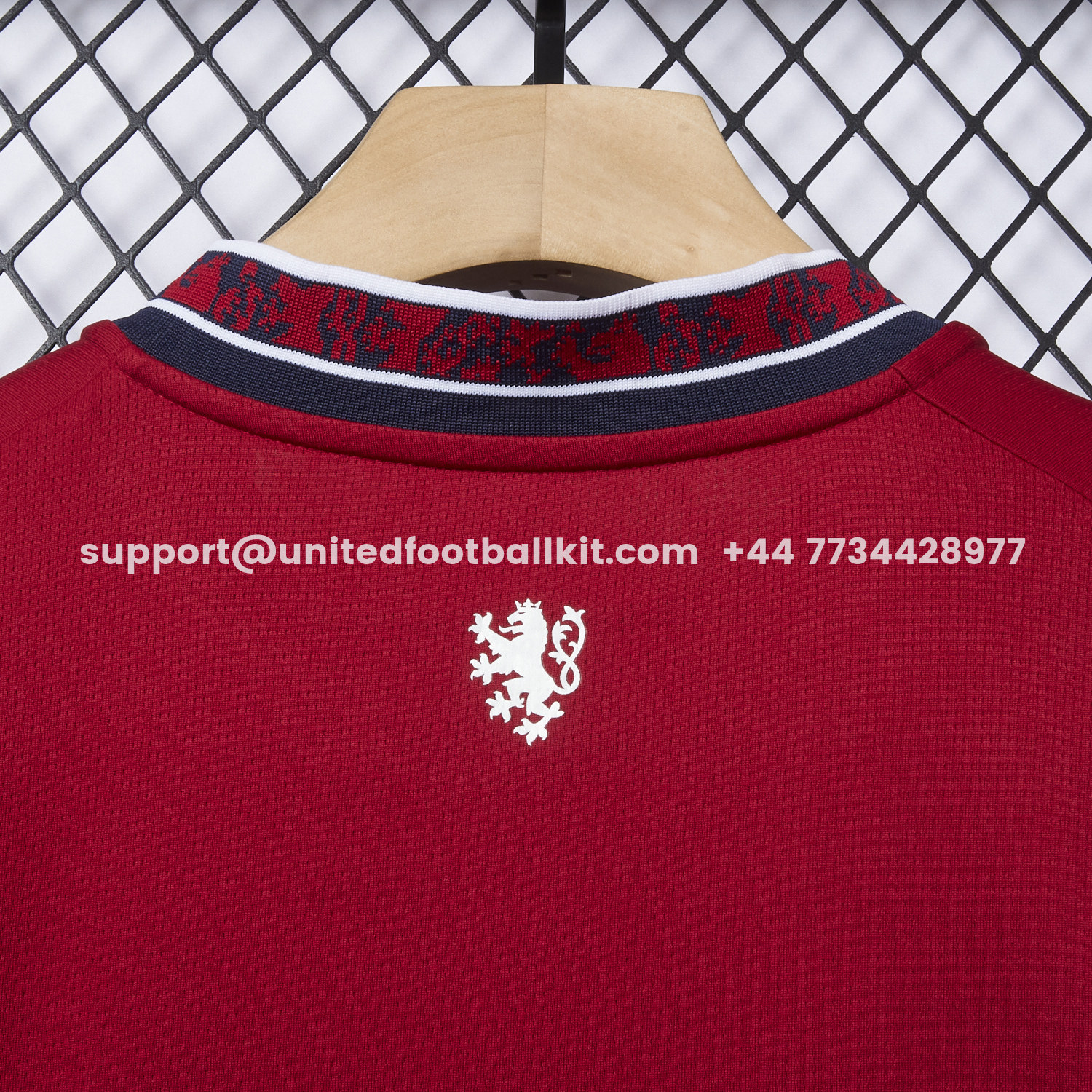 Unitedfootballkit.com | Czech Republic 2026 Home Jersey - Fans Version -Customize Name, Number and Patch | Worldwide Shipping