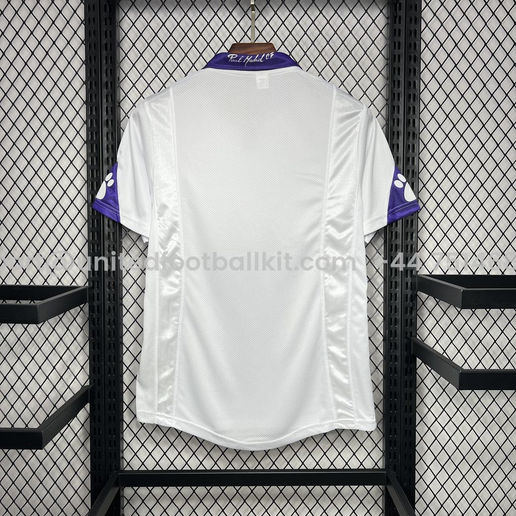 Unitedfootballkit.com | Retro Real Madrid 1997-98 Home Stadium Jersey -Customize Name, Number and Patch | Worldwide Shipping