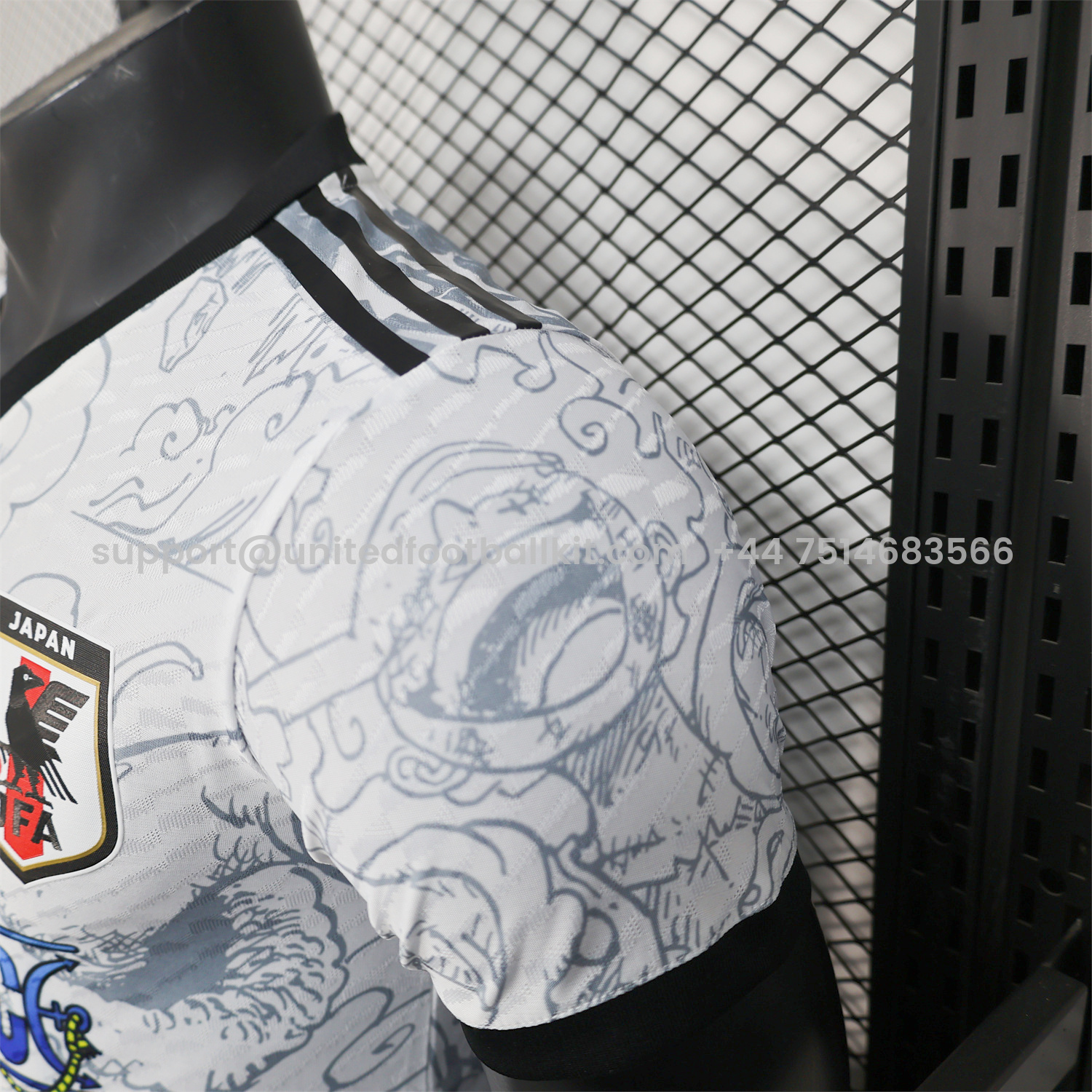 Unitedfootballkit.com | Japan 25-26 One Piece Title White Special Jersey - Player Version -Customize Name, Number and Patch | Worldwide Shipping