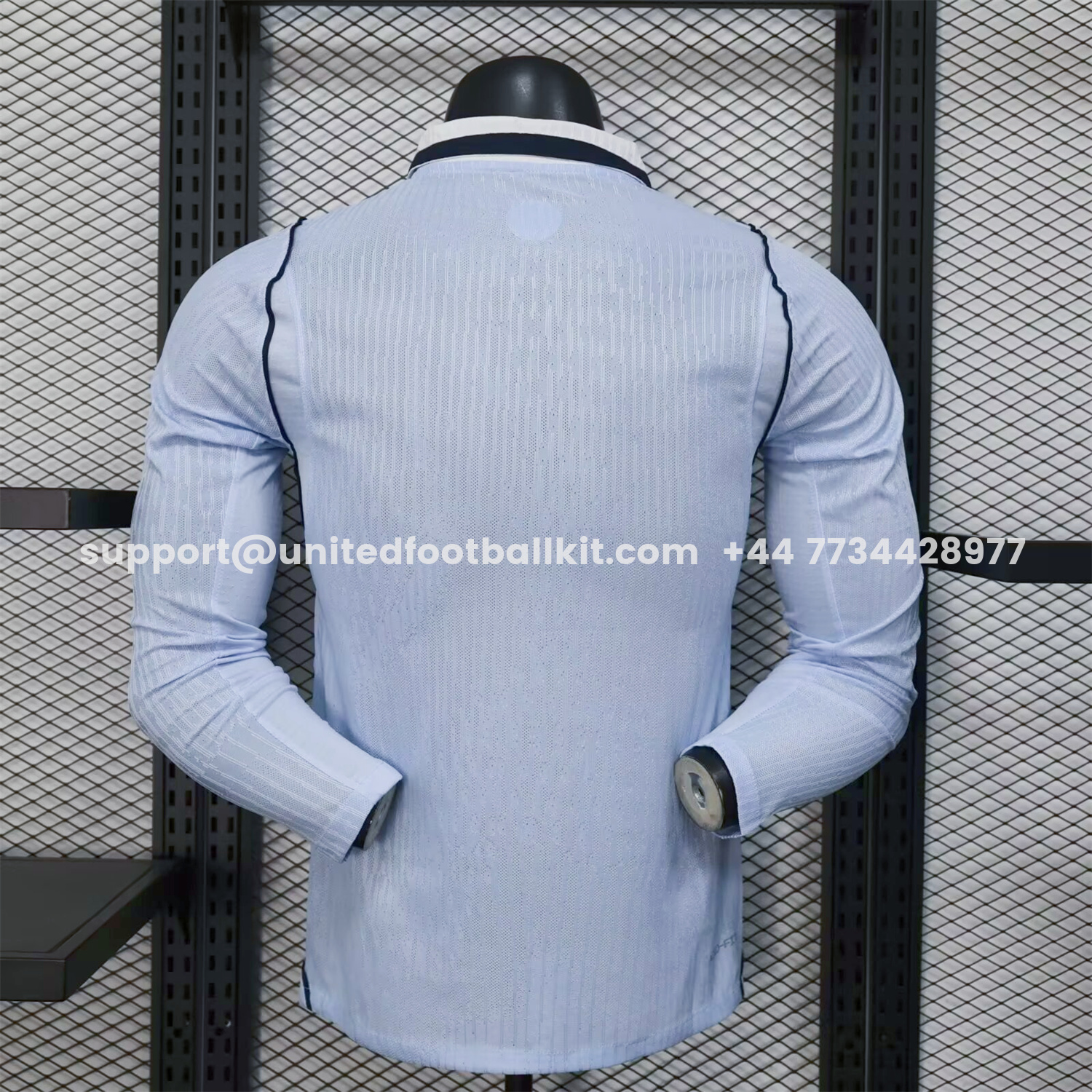 Unitedfootballkit.com | Uruguay 2026 Home Long Sleeves Jersey - Player Version -Customize Name, Number and Patch | Worldwide Shipping