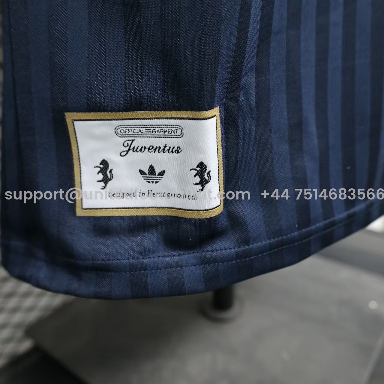 Unitedfootballkit.com | Juventus 2025 Royal Blue Icon Retro Jersey - Player Version -Customize Name, Number and Patch | Worldwide Shipping