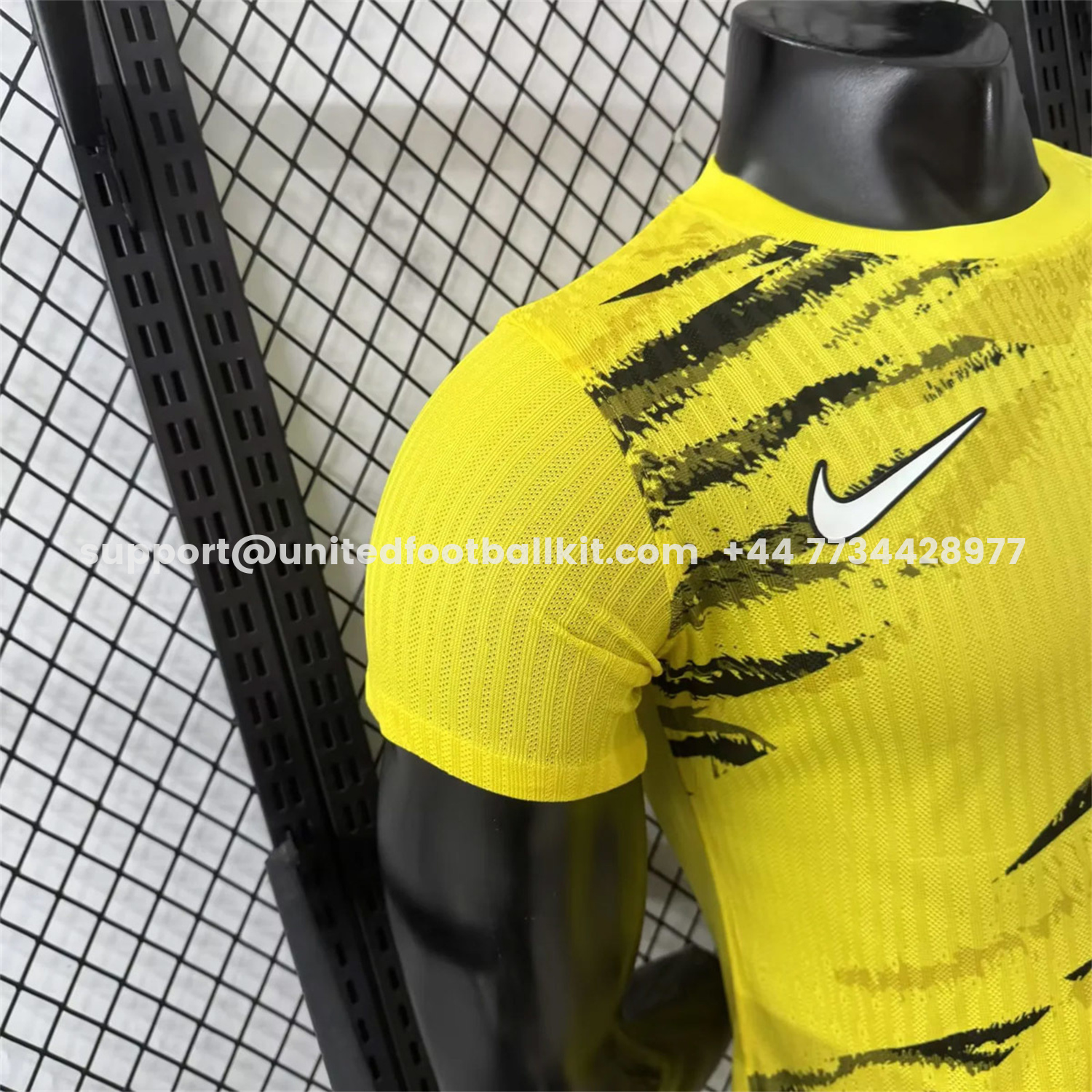 Unitedfootballkit.com | Al Ittihad Jeddah United 25-26 Pre-Match Yellow Jersey - Player Version -Customize Name, Number and Patch | Worldwide Shipping