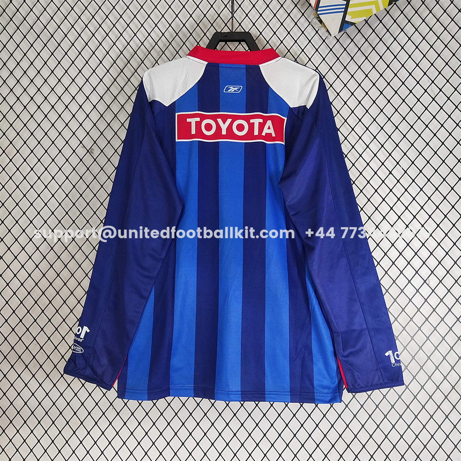 Unitedfootballkit.com | Retro Chivas de Guadalajara 2006-07 Away Long Sleeves Jersey -Customize Name, Number and Patch | Worldwide Shipping
