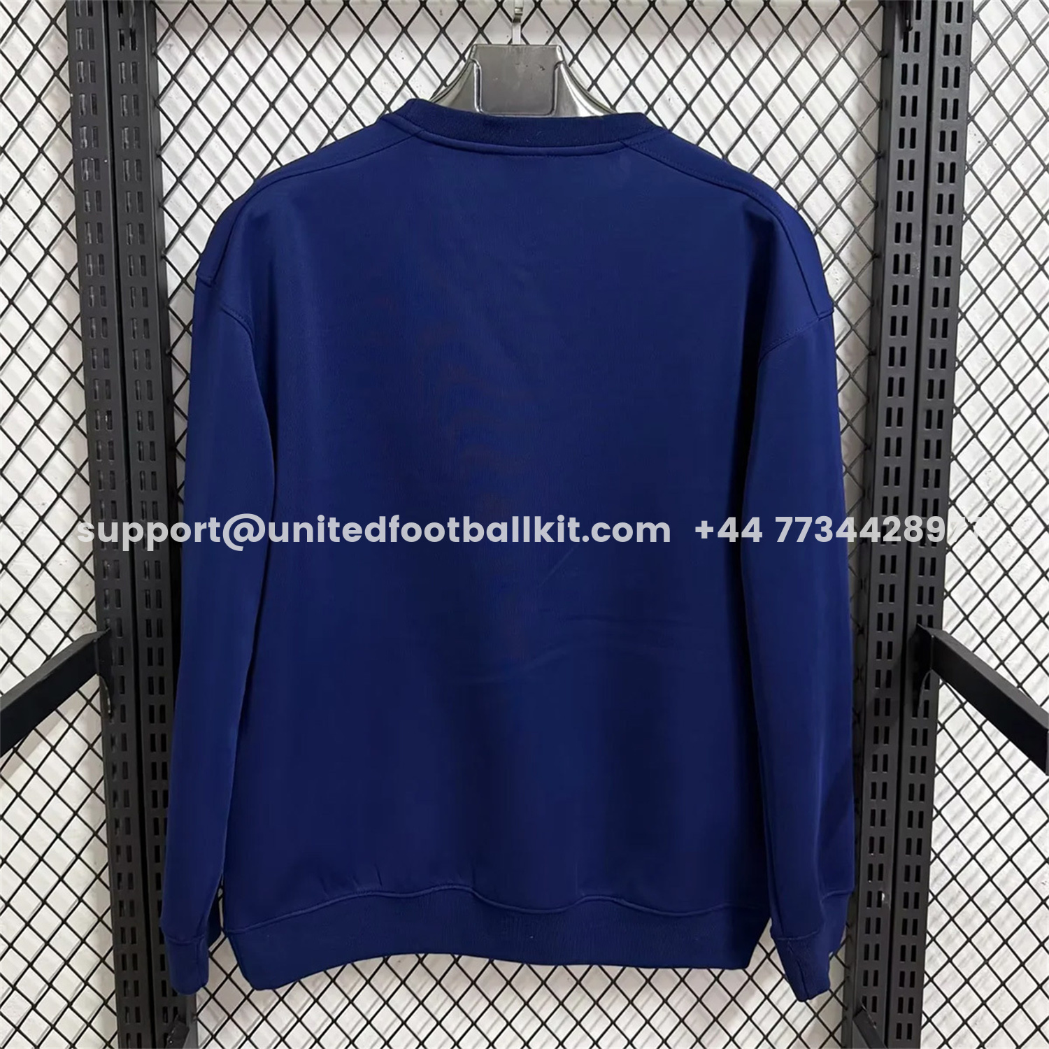 Unitedfootballkit.com | Paris Saint-Germain PSG 25-26 Blue And Red Unisex Pullover Hoodie -Customize Name, Number and Patch | Worldwide Shipping