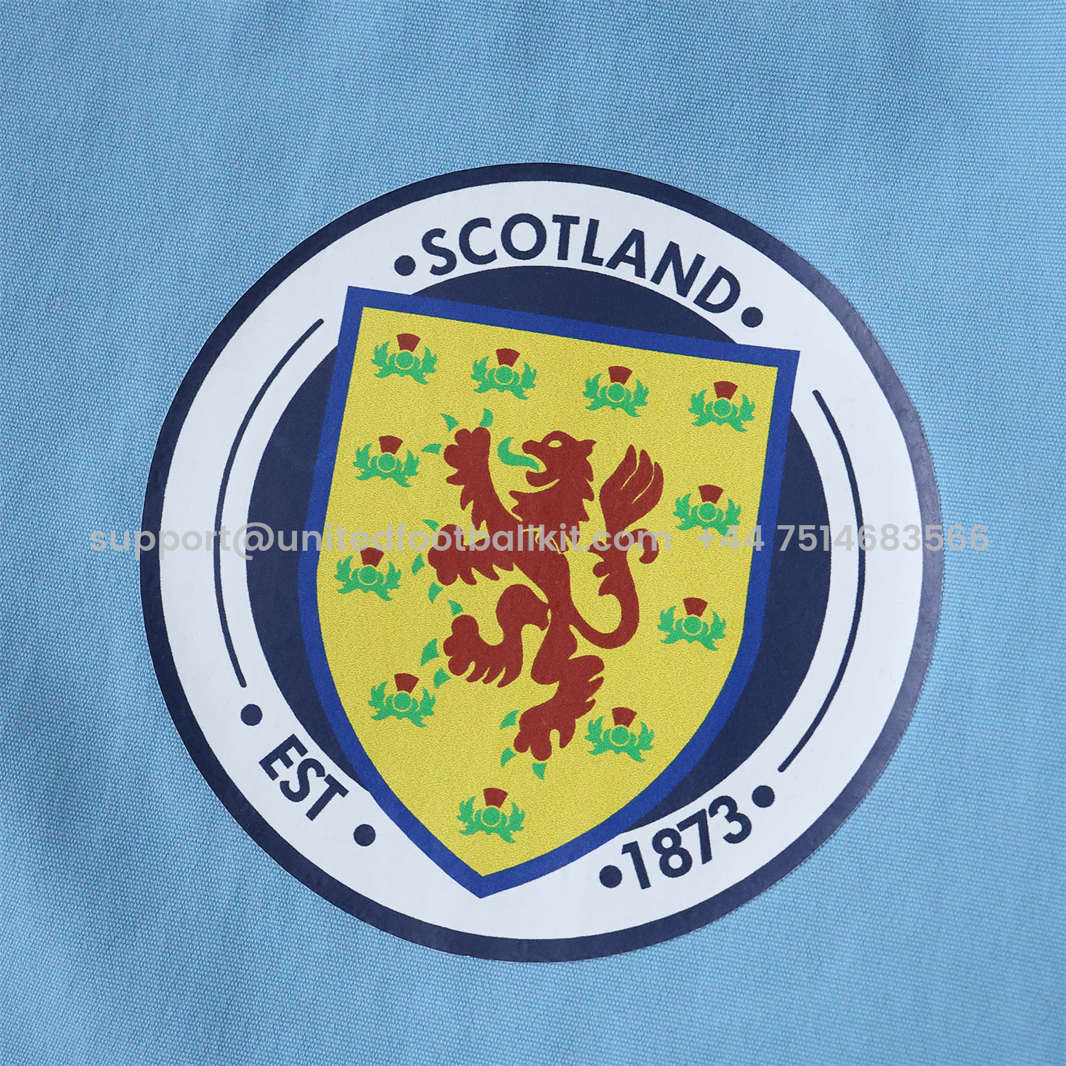 Unitedfootballkit.com | S-c-o.t l.a-n.d 24-25 Home Style Double Sided Reversible Windbreaker - Deep Blue -Customize Name, Number and Patch | Worldwide Shipping