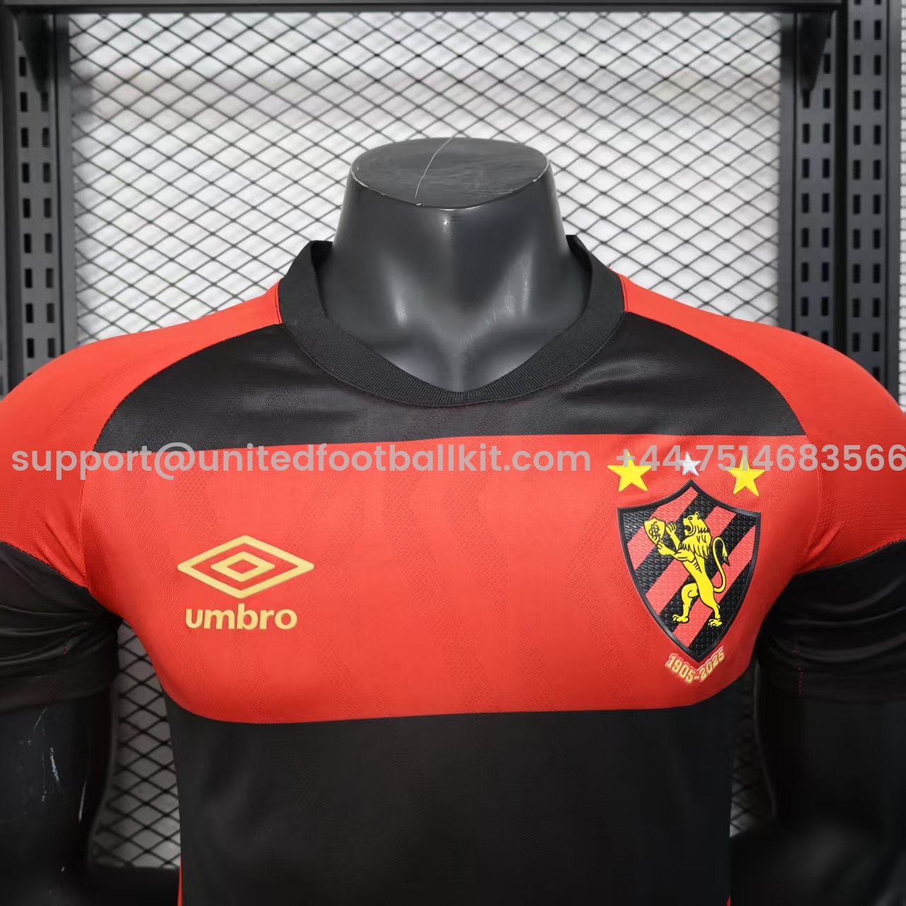 Unitedfootballkit.com | Sport Recife 25-26 Home Unsponsored Jersey - Player Version -Customize Name, Number and Patch | Worldwide Shipping