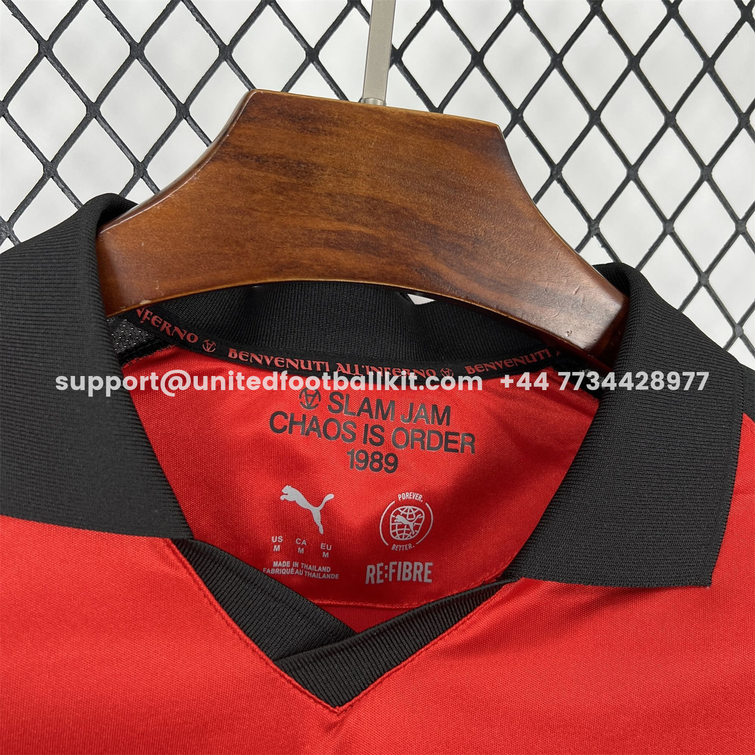 Unitedfootballkit.com | AC Milan 25-26 Fourth Red Long Sleeves Jersey - Fans Version -Customize Name, Number and Patch | Worldwide Shipping