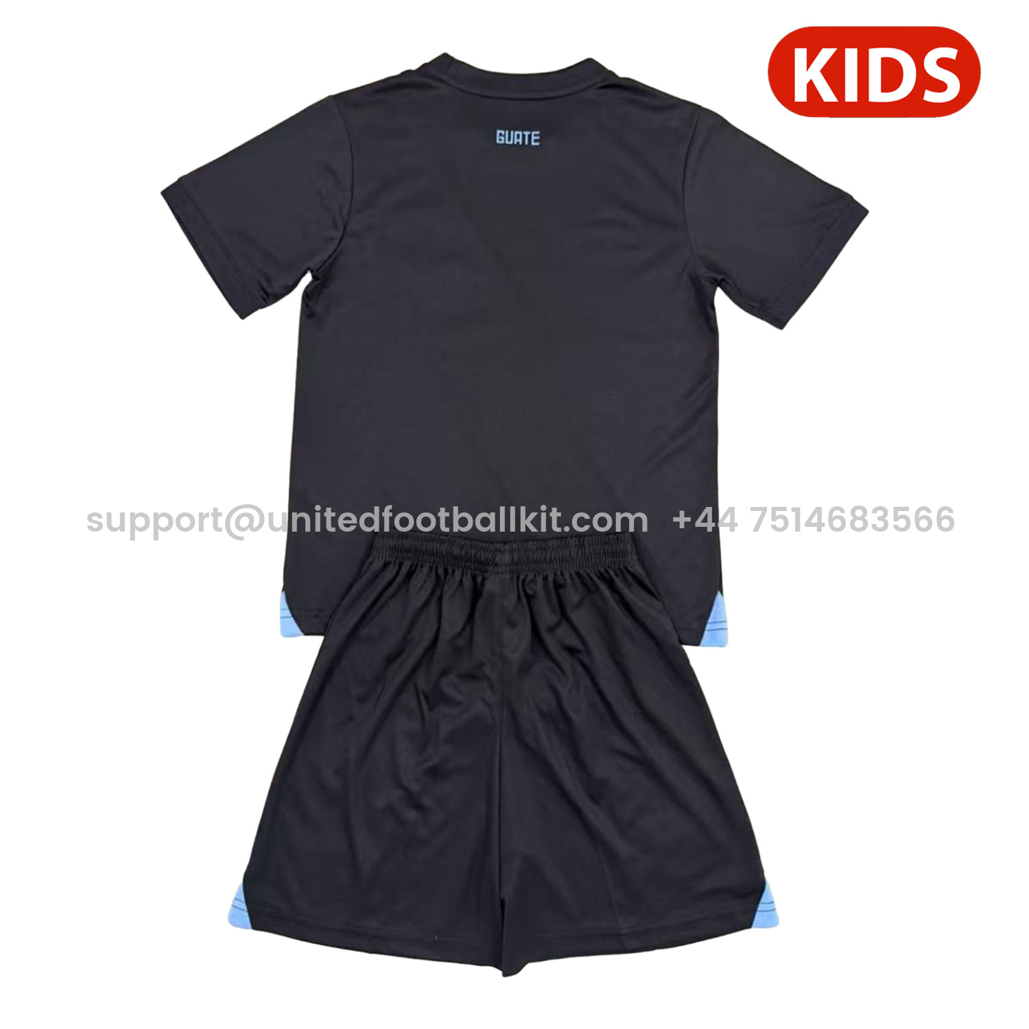 Unitedfootballkit.com | Guatemala 25-26 Third Kids Kit -Customize Name, Number and Patch | Worldwide Shipping