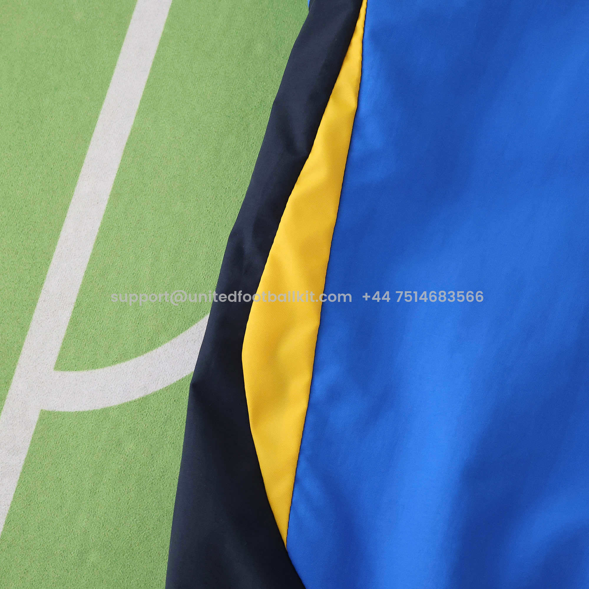 Unitedfootballkit.com | Club América 25-26 Throwback Double Sided Reversible Windbreaker - Blue & Black -Customize Name, Number and Patch | Worldwide Shipping