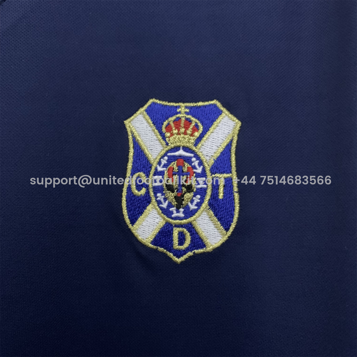 Unitedfootballkit.com | Retro Tenerife 1997-98 75th Anniversary Away Jersey -Customize Name, Number and Patch | Worldwide Shipping