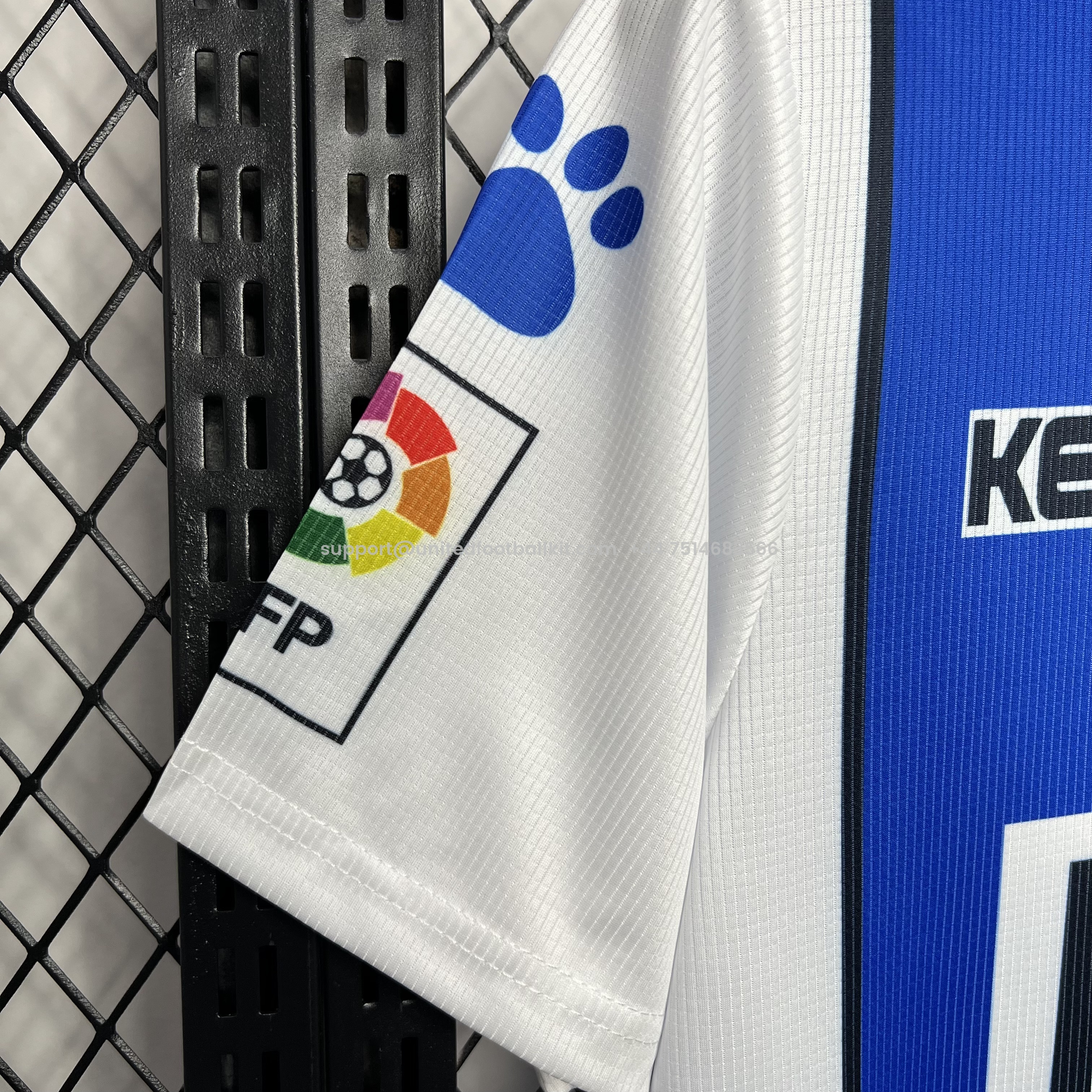 Unitedfootballkit.com | Retro Málaga 1998-99 Home Jersey -Customize Name, Number and Patch | Worldwide Shipping