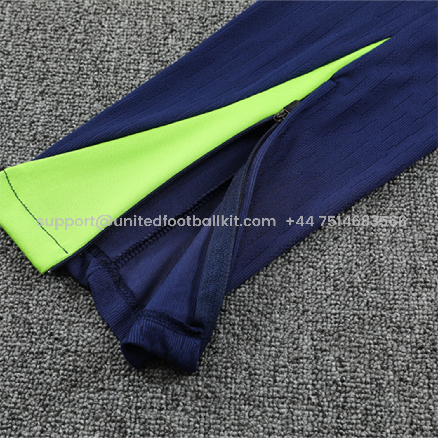 Unitedfootballkit.com | Brazil 25-26 Kids Long Sleeve Training Set - Colorful Camouflage Top & Royal Blue Pants -Customize Name, Number and Patch | Worldwide Shipping