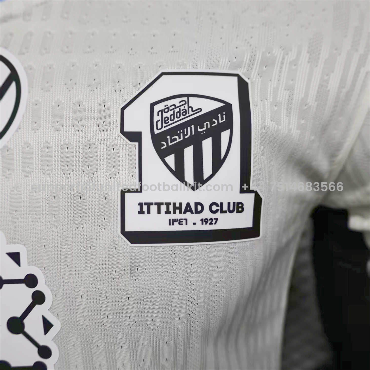 Unitedfootballkit.com | Al Ittihad Jeddah United 25-26 Away Jersey - Player Version -Customize Name, Number and Patch | Worldwide Shipping