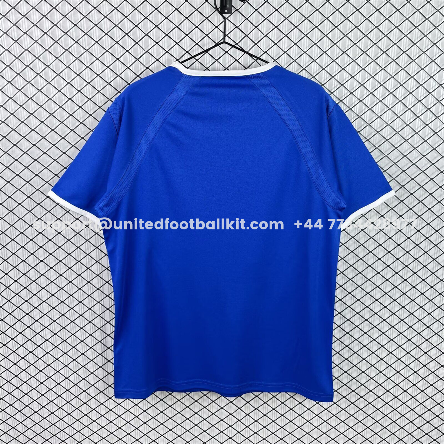 Unitedfootballkit.com | Retro Everton 2003-04 Home Jersey -Customize Name, Number and Patch | Worldwide Shipping