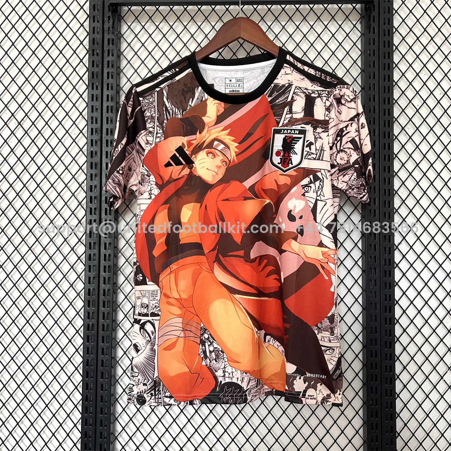 Unitedfootballkit.com | Japan 25-26 Uzumaki Naruto Sage Mode Special Edition Jersey - Fans Version -Customize Name, Number and Patch | Worldwide Shipping