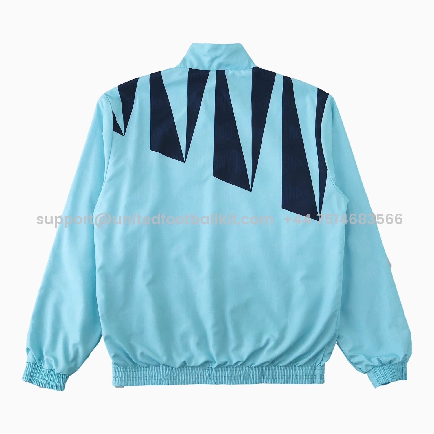 Unitedfootballkit.com | Retro England 1992 Double Sided Reversible Windbreaker - Blue & Green -Customize Name, Number and Patch | Worldwide Shipping