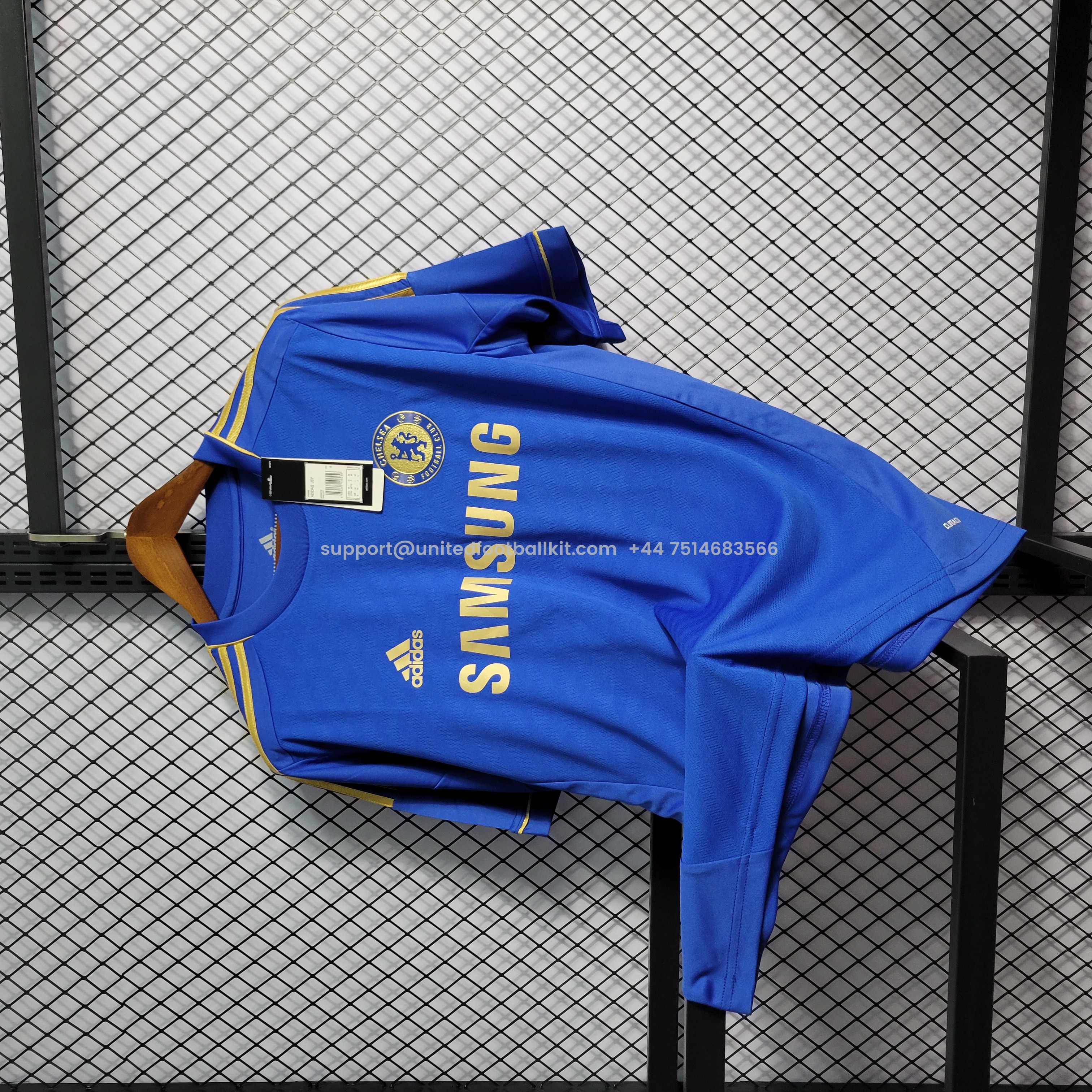 Unitedfootballkit.com | Retro C.H.E.L.S.E.A 2012-13 Home Stadium Jersey -Customize Name, Number and Patch | Worldwide Shipping