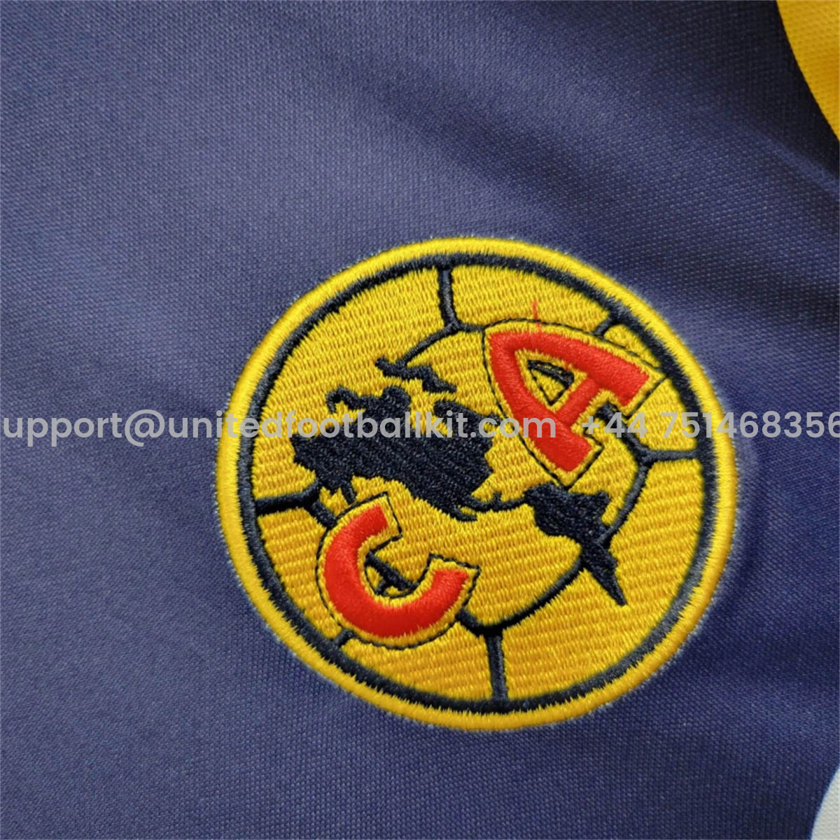 Unitedfootballkit.com | Retro Club América 2000-01 Away Jersey -Customize Name, Number and Patch | Worldwide Shipping