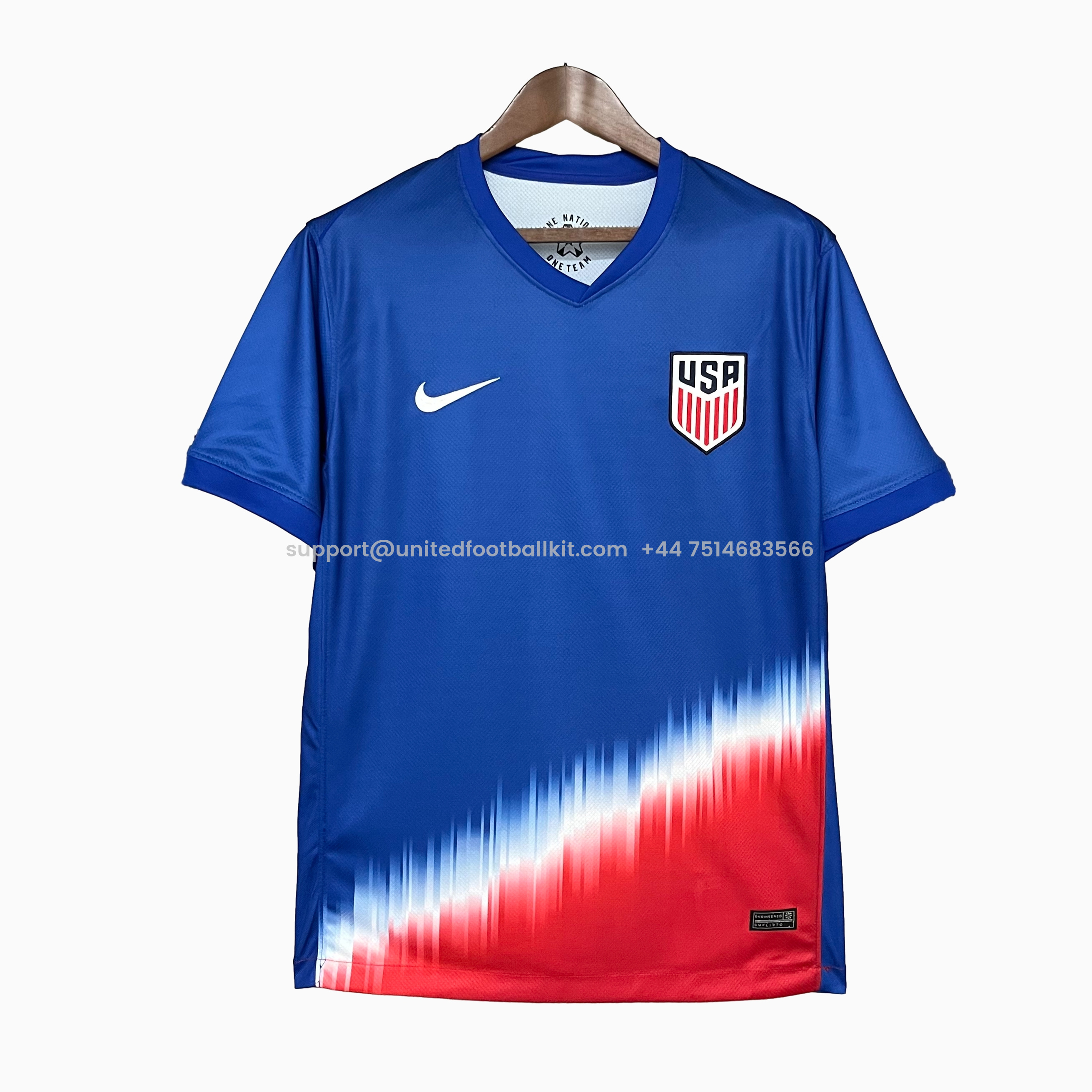 Unitedfootballkit.com | United States USA 2024 Away Stadium Jersey - Fans Version -Customize Name, Number and Patch | Worldwide Shipping
