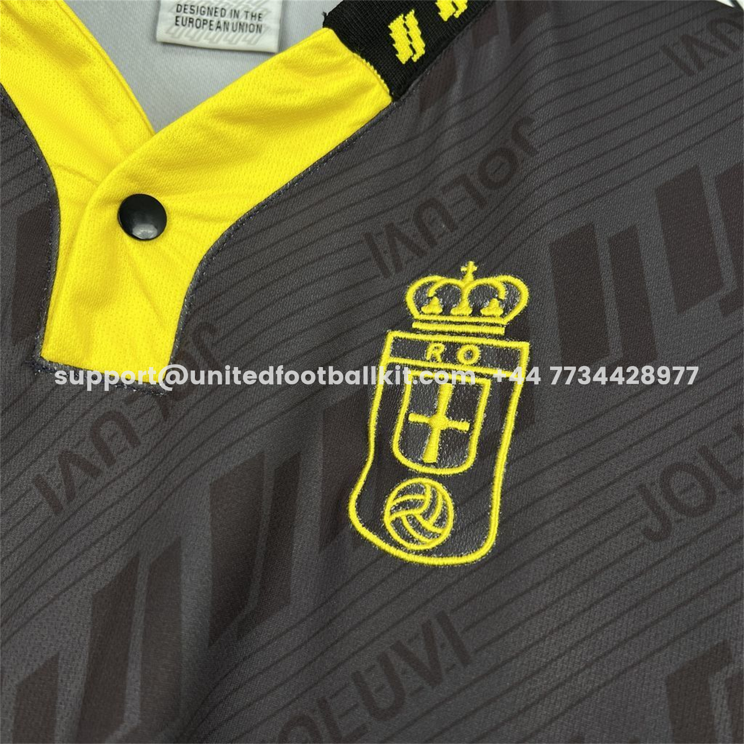 Unitedfootballkit.com | Retro Real Oviedo 1982-84 Home Jersey -Customize Name, Number and Patch | Worldwide Shipping