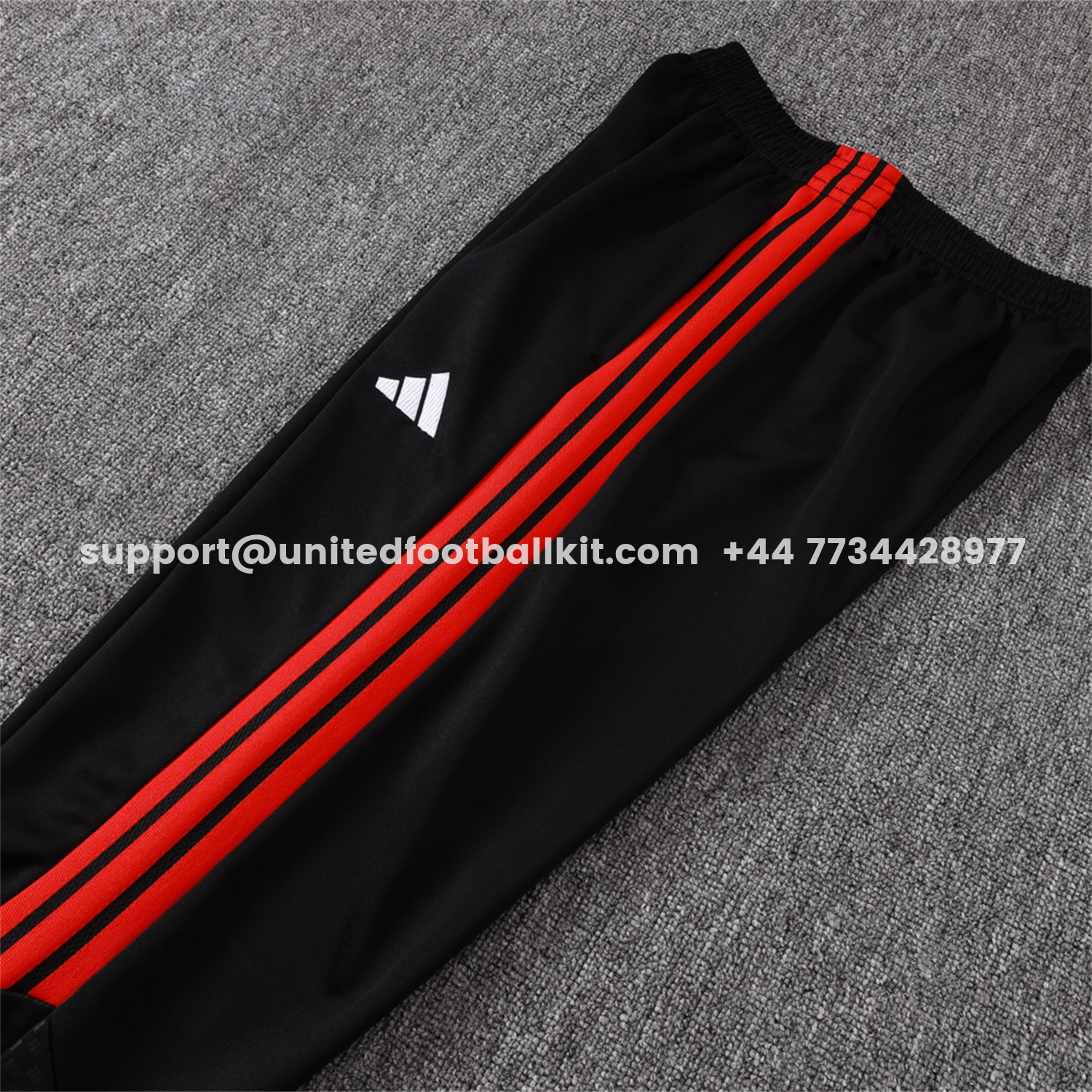 Unitedfootballkit.com | Arsenal 26-27 Jacket Training Tracksuit - Red Jackets & Black Pants -Customize Name, Number and Patch | Worldwide Shipping