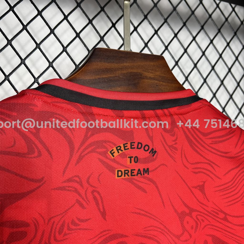 Unitedfootballkit.com | INT M.A.M 24-25 Red Leaves Special Edition Jersey - Fans Version -Customize Name, Number and Patch | Worldwide Shipping