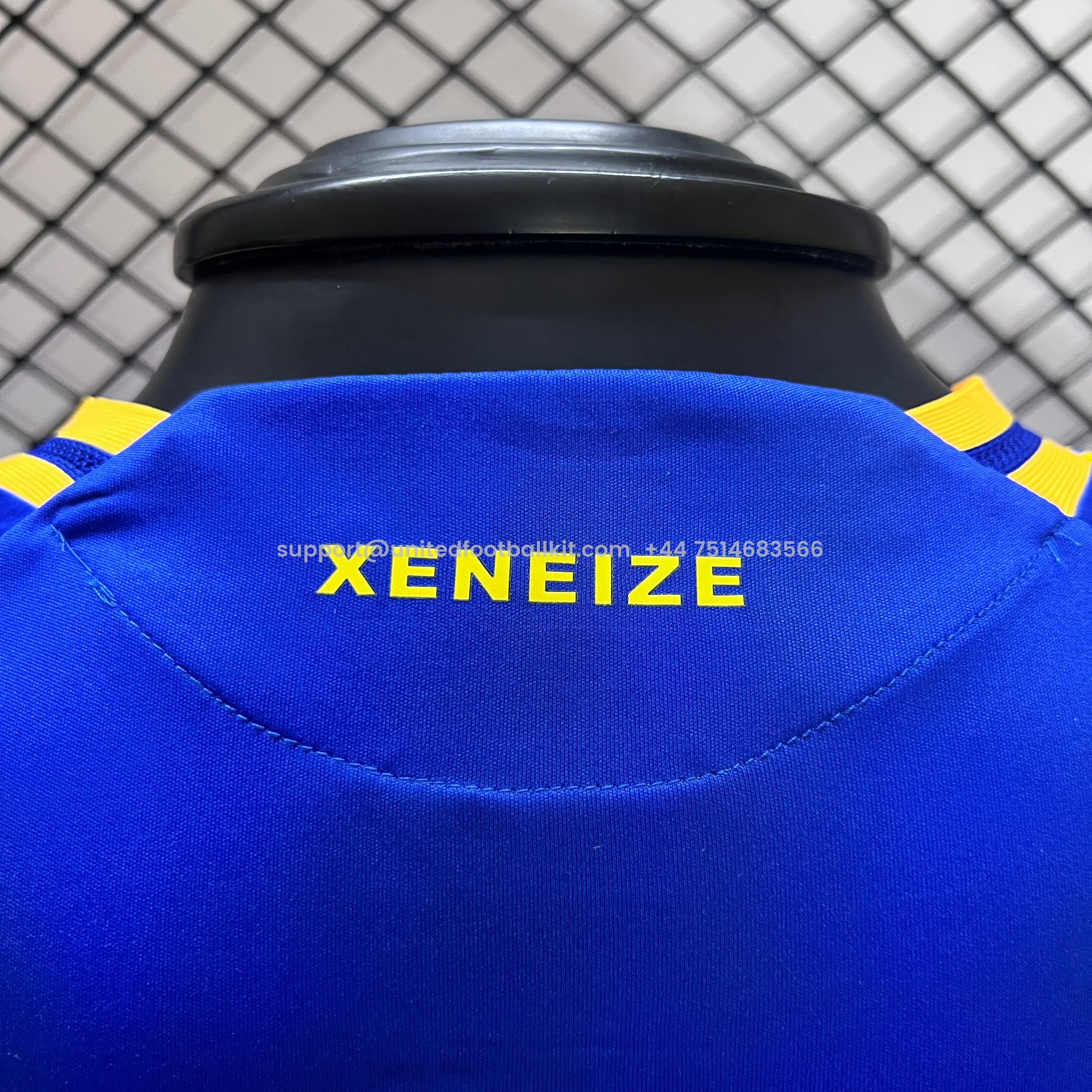 Unitedfootballkit.com | Boca Juniors 24-25 Home Long Sleeve Jersey - Player Version -Customize Name, Number and Patch | Worldwide Shipping