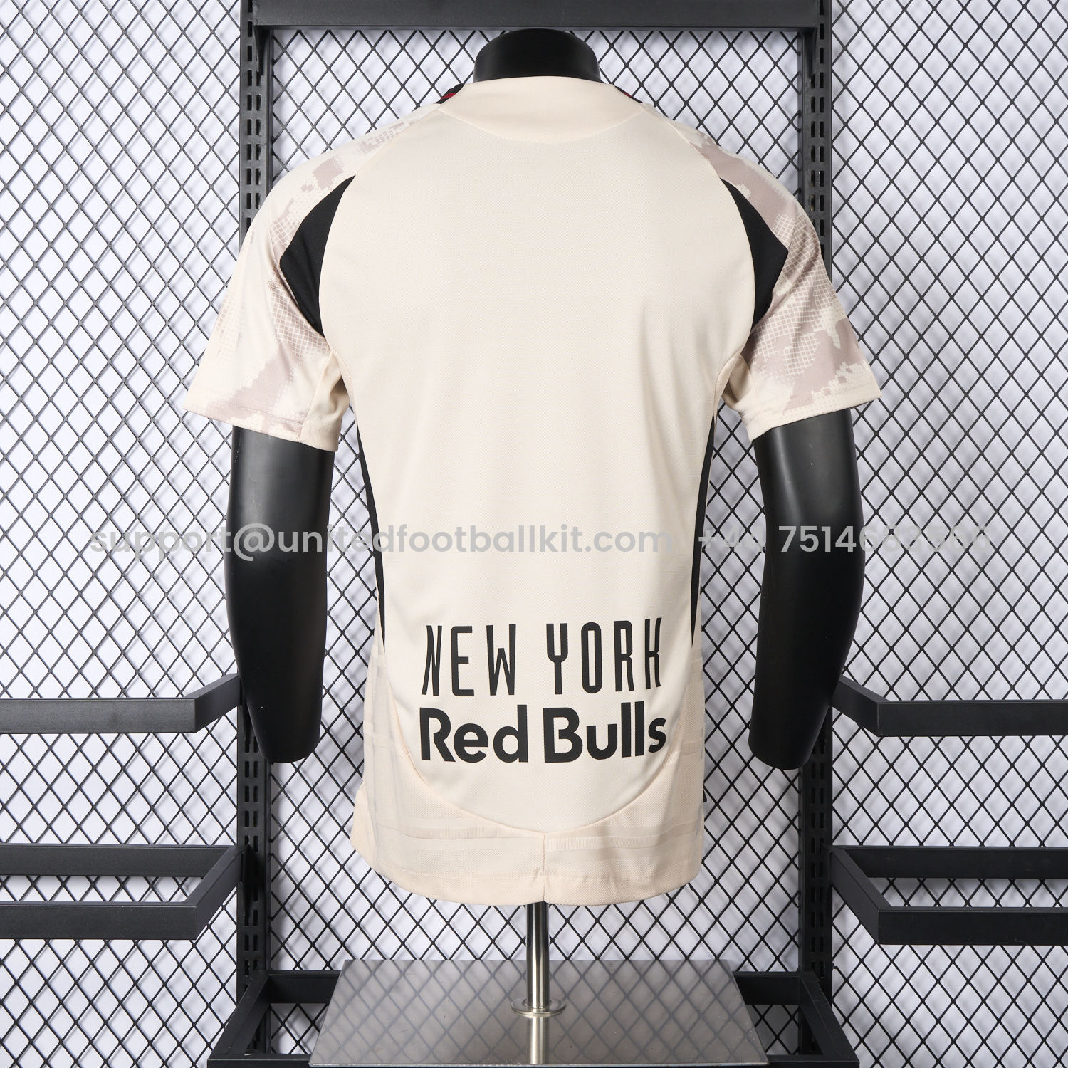 Unitedfootballkit.com | New York Red Bulls 2025 Away Jersey - Player Version -Customize Name, Number and Patch | Worldwide Shipping