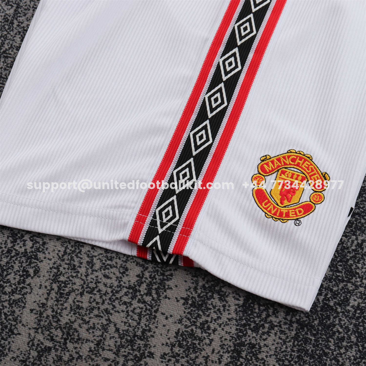 Unitedfootballkit.com | Retro Manchester United 1998-99 Home Long Sleeves Kids Kit -Customize Name, Number and Patch | Worldwide Shipping