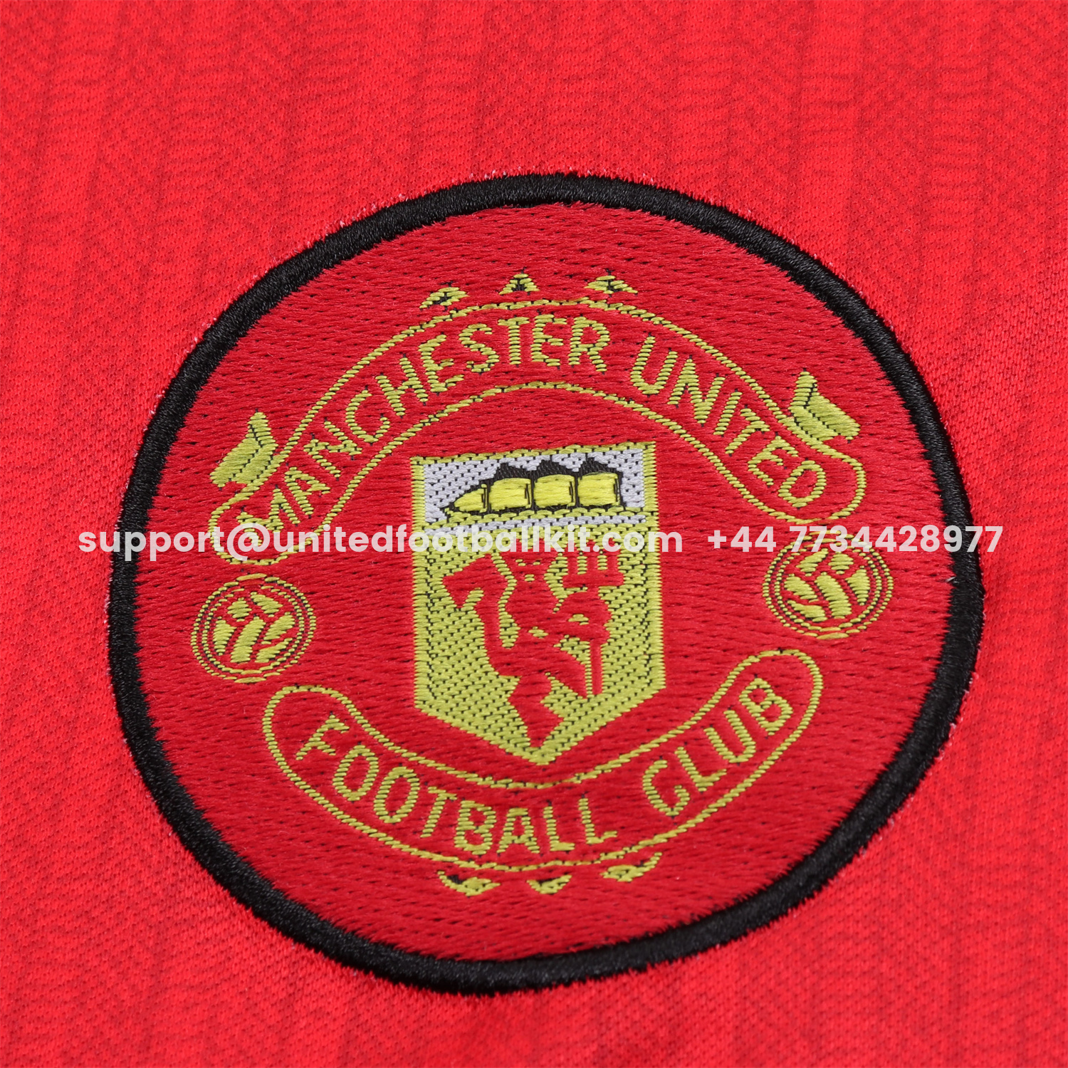 Unitedfootballkit.com | Retro Manchester United 1996-97 Home Kids Kit -Customize Name, Number and Patch | Worldwide Shipping