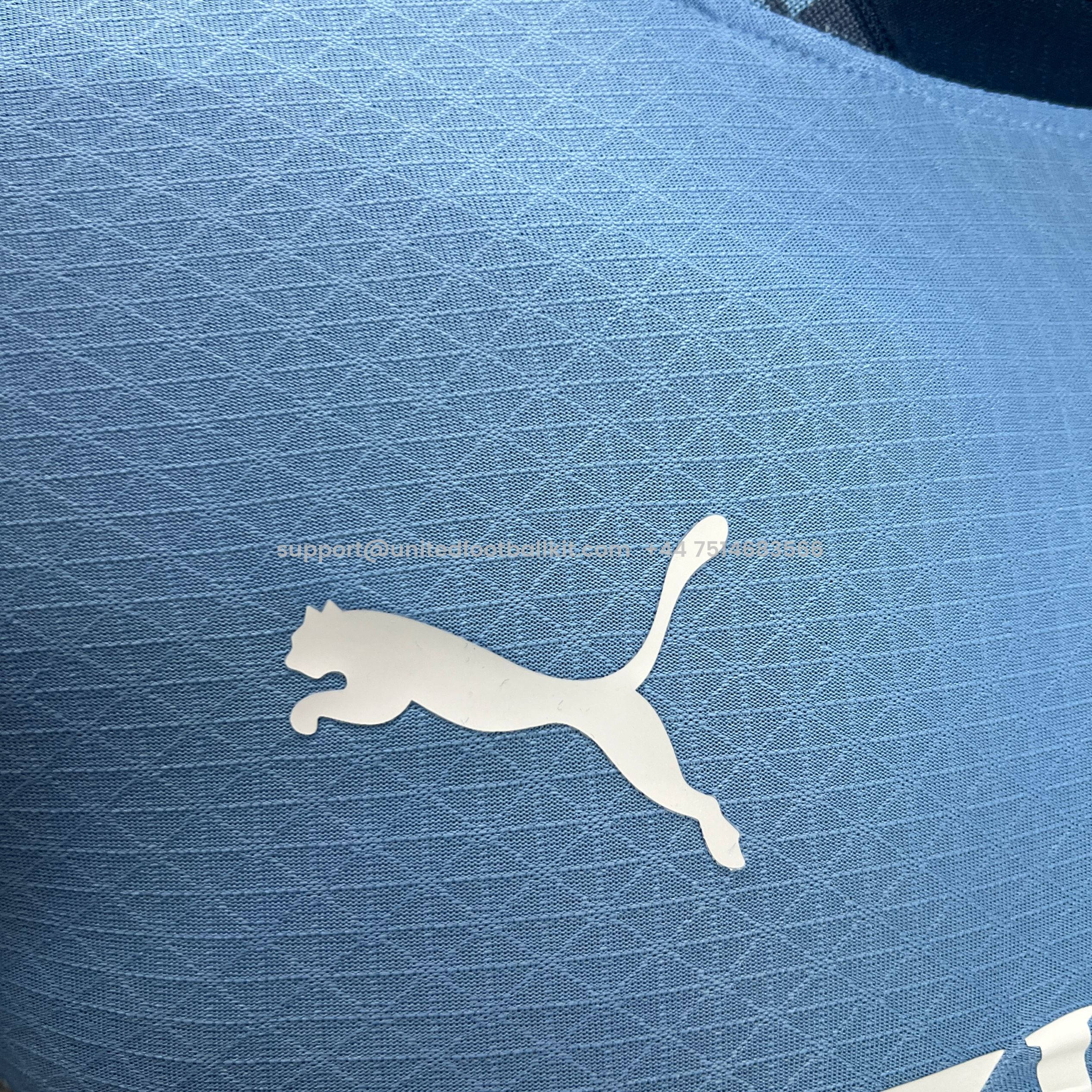 Unitedfootballkit.com | Manchester City 24-25 Home Stadium Jersey - Player Version -Customize Name, Number and Patch | Worldwide Shipping