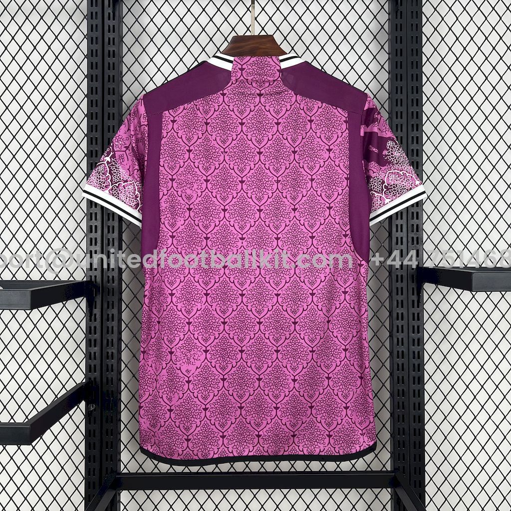Unitedfootballkit.com | Real Madrid 24-25 Pink & Purple Special Edition Jersey -Customize Name, Number and Patch | Worldwide Shipping