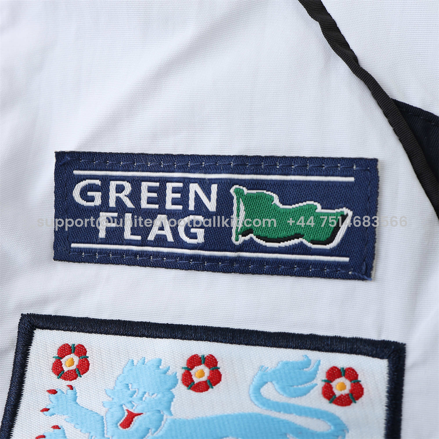 Unitedfootballkit.com | Retro England 1998 White Windbreaker -Customize Name, Number and Patch | Worldwide Shipping