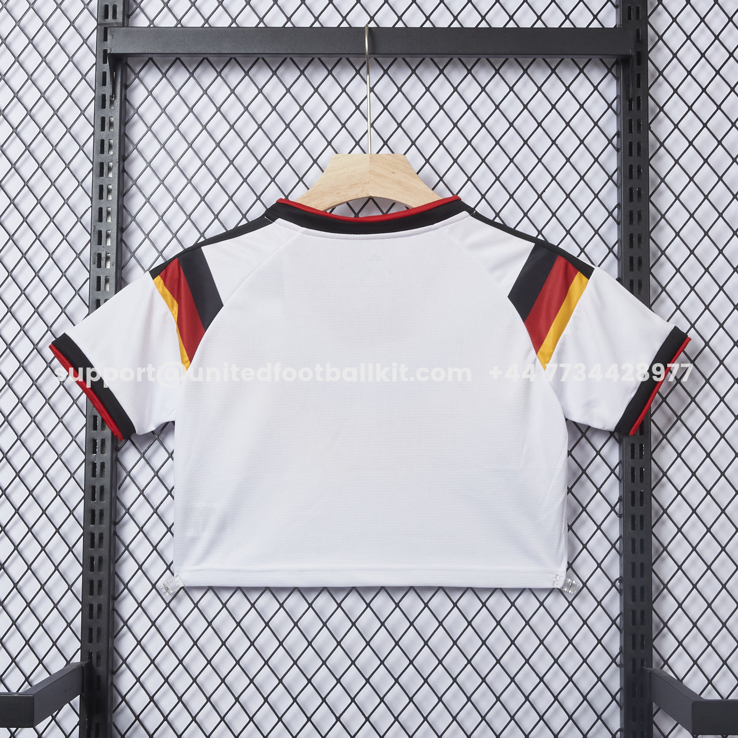Unitedfootballkit.com | Women's Germany 2026 Home Cropped Jersey -Customize Name, Number and Patch | Worldwide Shipping