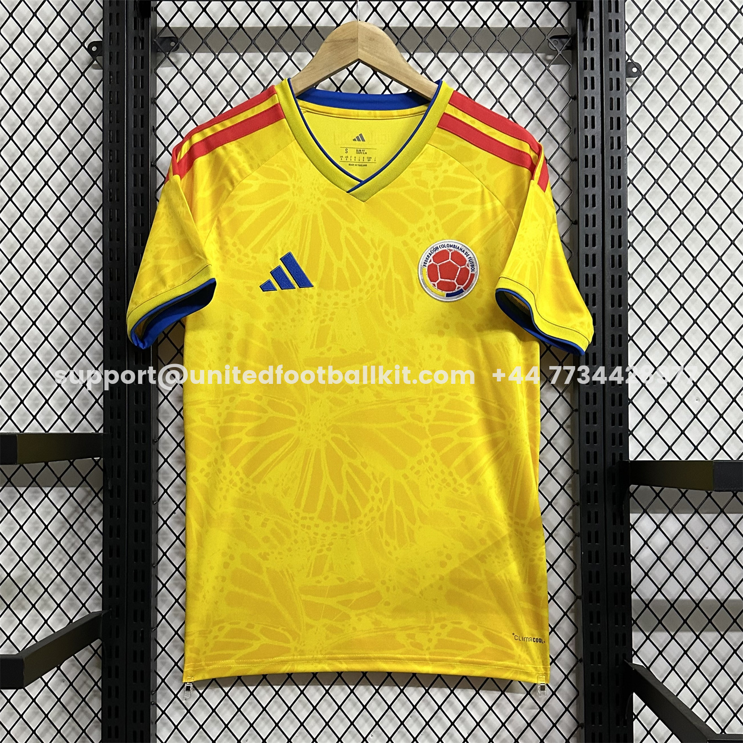 Unitedfootballkit.com | Colombia 2026 Home Jersey - Fans Version -Customize Name, Number and Patch | Worldwide Shipping