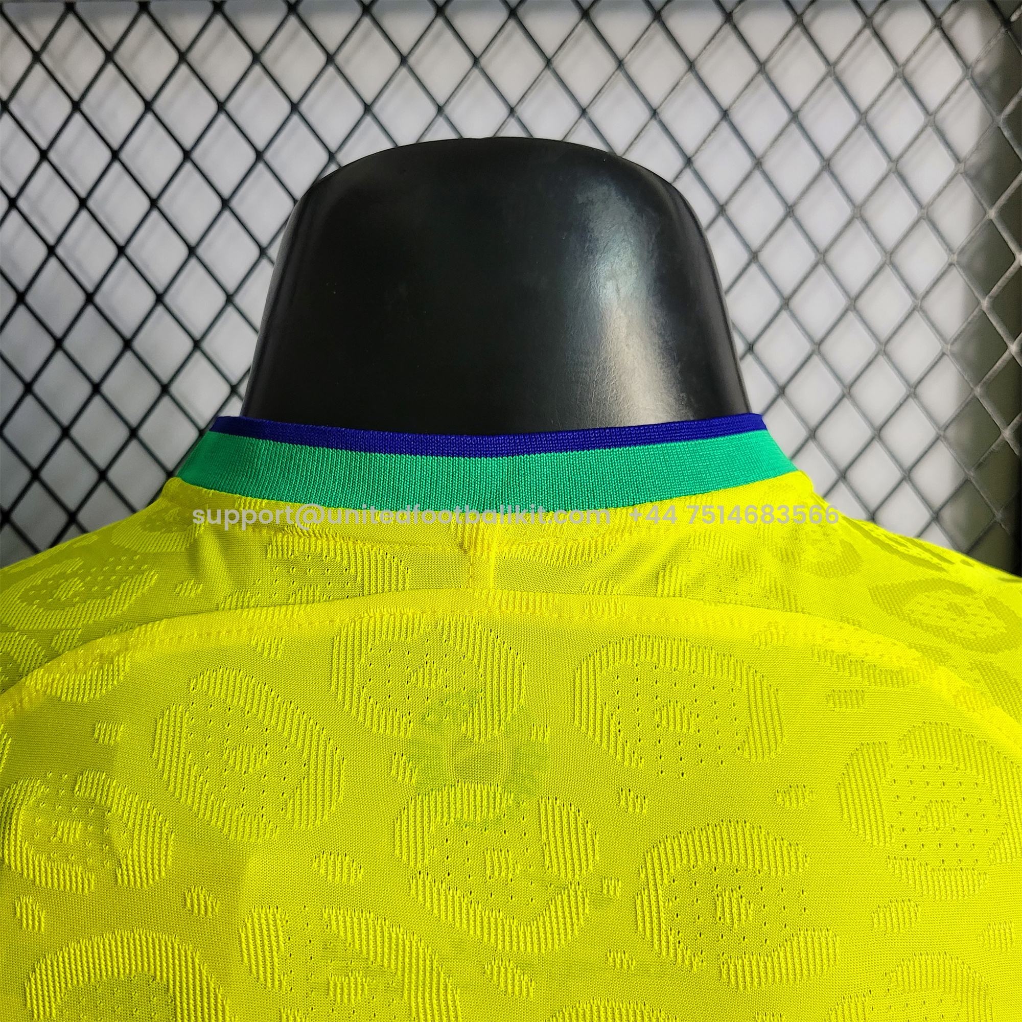 Unitedfootballkit.com | Brazil 2023 Home Stadium Jersey - Player Version -Customize Name, Number and Patch | Worldwide Shipping