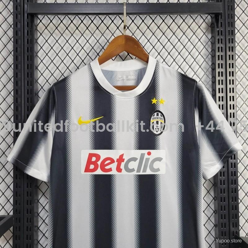 Unitedfootballkit.com | Retro Juventus 2011-12 Home Stadium Jersey -Customize Name, Number and Patch | Worldwide Shipping