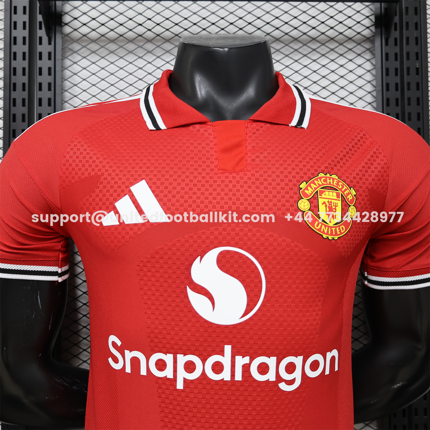 Unitedfootballkit.com | Manchester United 26-27 Home Red Jersey - Player Version -Customize Name, Number and Patch | Worldwide Shipping