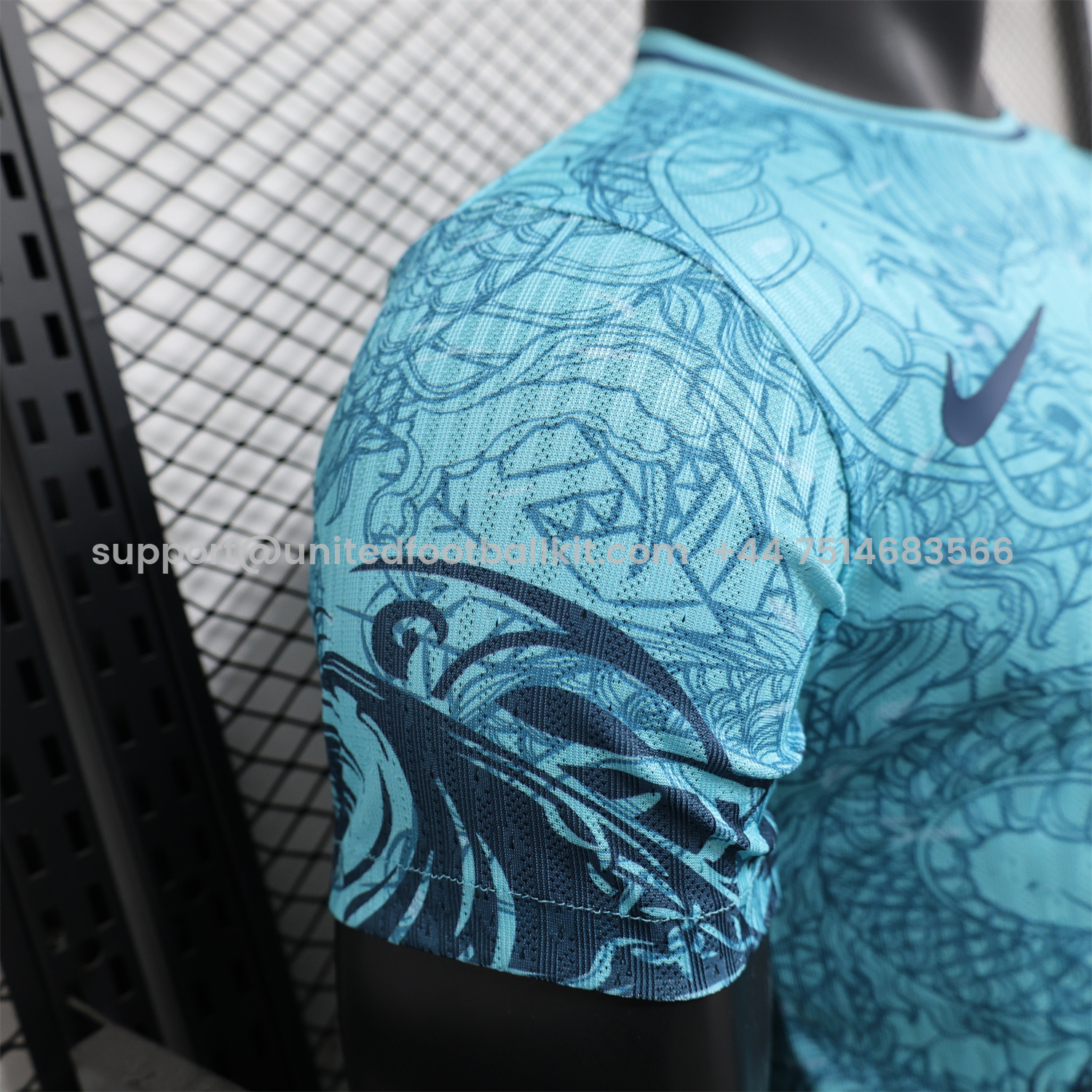 Unitedfootballkit.com | Barcelona 24-25 Blue Dargon Special Edition Jersey - Player Version -Customize Name, Number and Patch | Worldwide Shipping