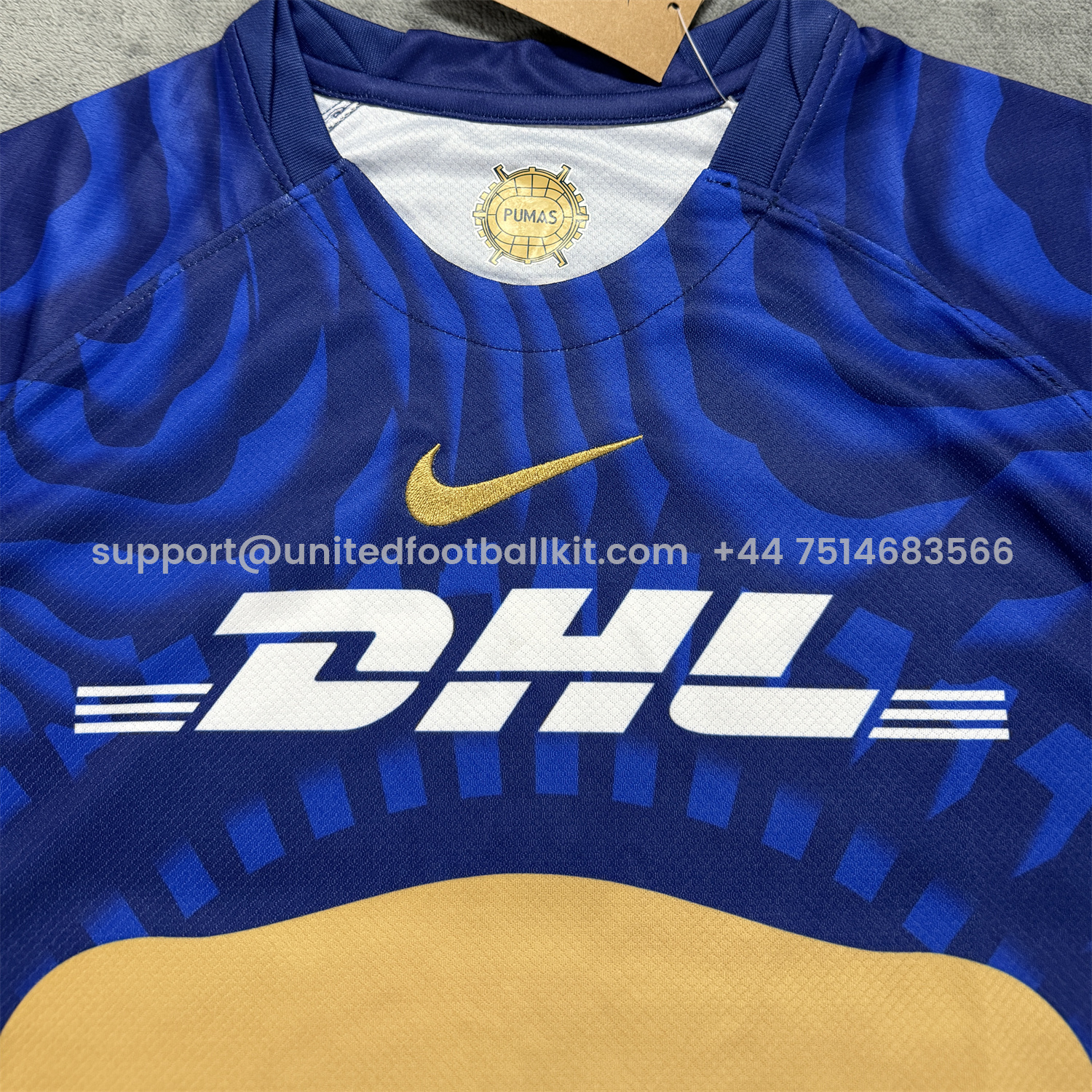 Unitedfootballkit.com | Pumas UNAM 25-26 Away Jersey - Fans Version -Customize Name, Number and Patch | Worldwide Shipping