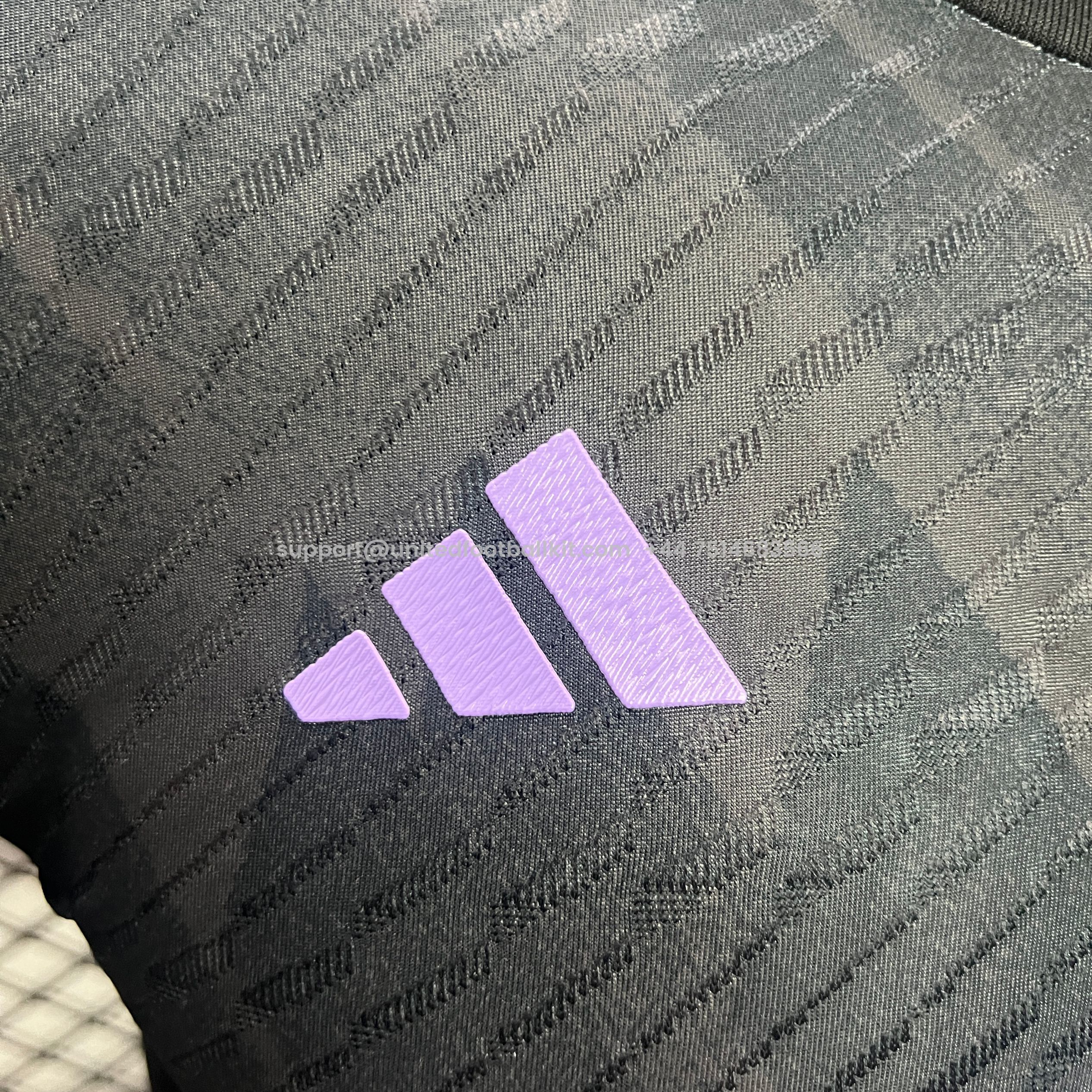 Unitedfootballkit.com | Real Madrid 24-25 Black Special Edition Jersey - Player Version -Customize Name, Number and Patch | Worldwide Shipping