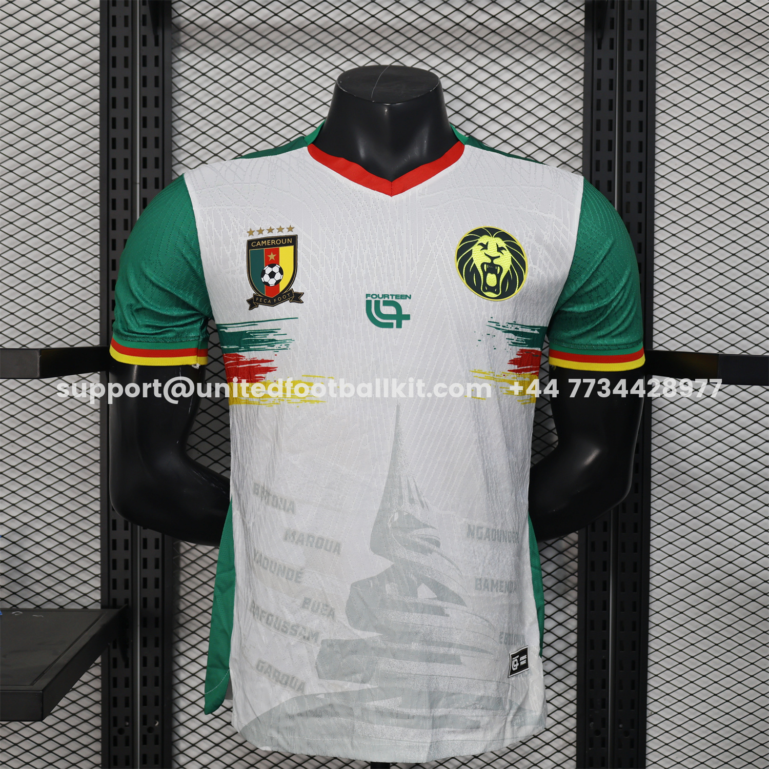 Unitedfootballkit.com | Cameroon 25-26 Third Jersey - Player Version -Customize Name, Number and Patch | Worldwide Shipping
