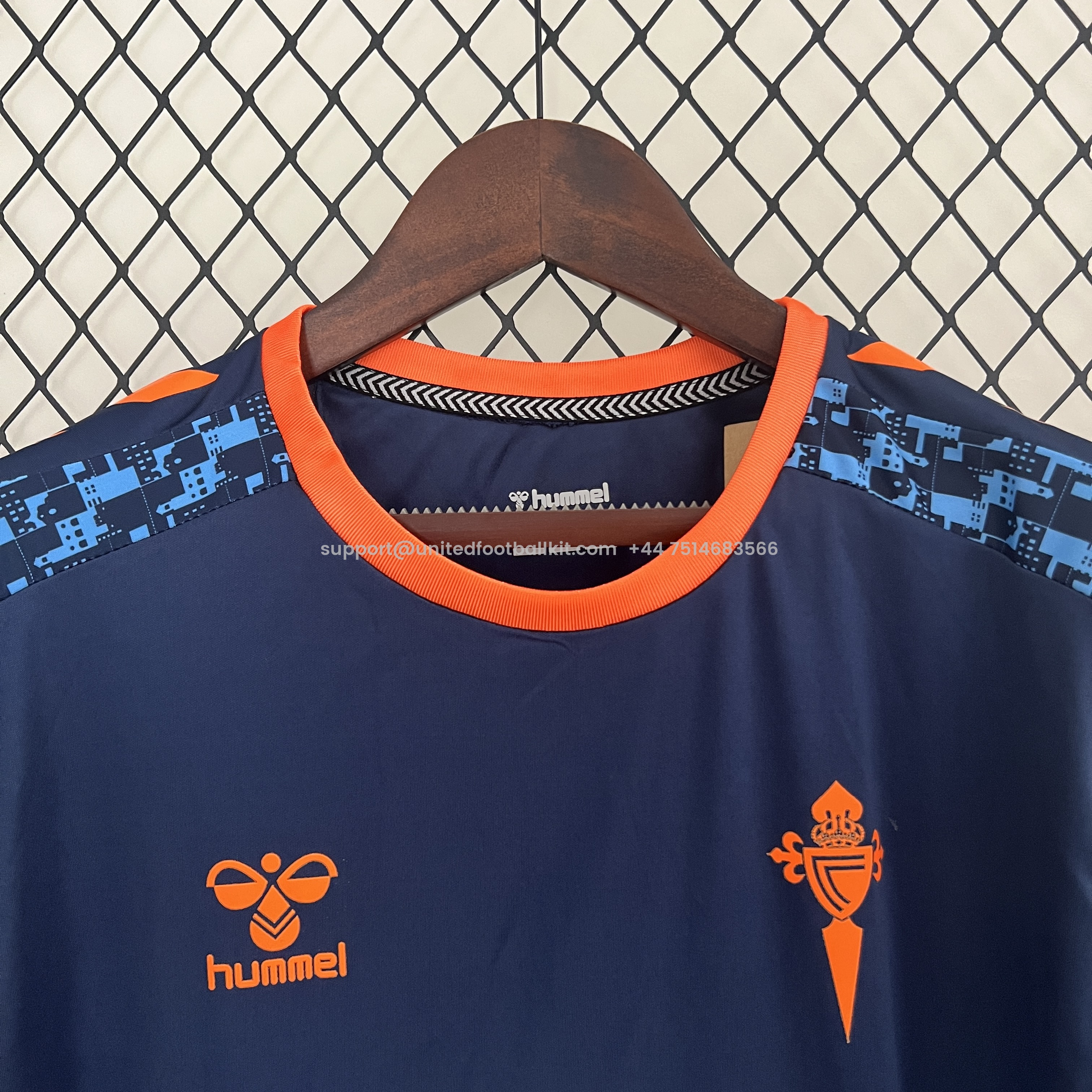 Unitedfootballkit.com | Celta Vigo 24-25 Away Jersey - Fans Version -Customize Name, Number and Patch | Worldwide Shipping