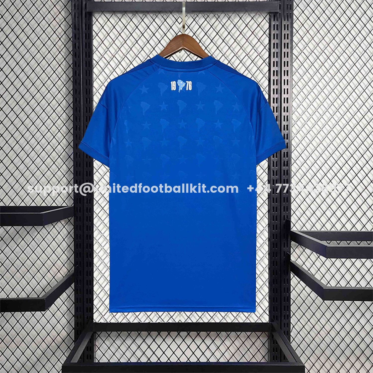 Unitedfootballkit.com | Cruzeiro 26-27 Home Jersey - Fans Version -Customize Name, Number and Patch | Worldwide Shipping