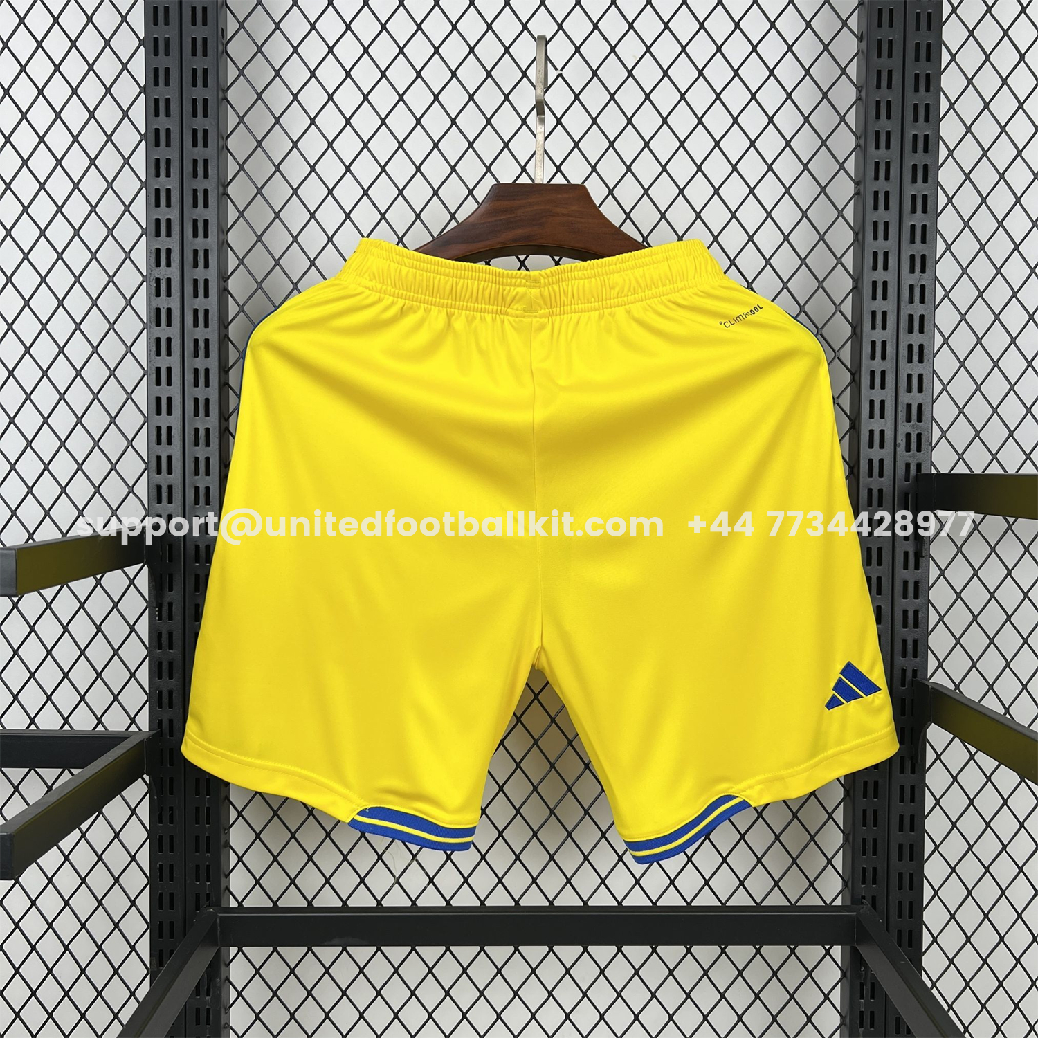Unitedfootballkit.com | Sweden 2026 Yellow Shorts - Fans Version -Customize Name, Number and Patch | Worldwide Shipping