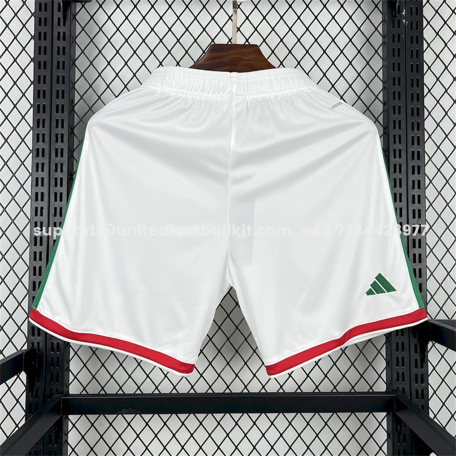 Unitedfootballkit.com | Mexico 2026 Home White Shorts - Fans Version -Customize Name, Number and Patch | Worldwide Shipping