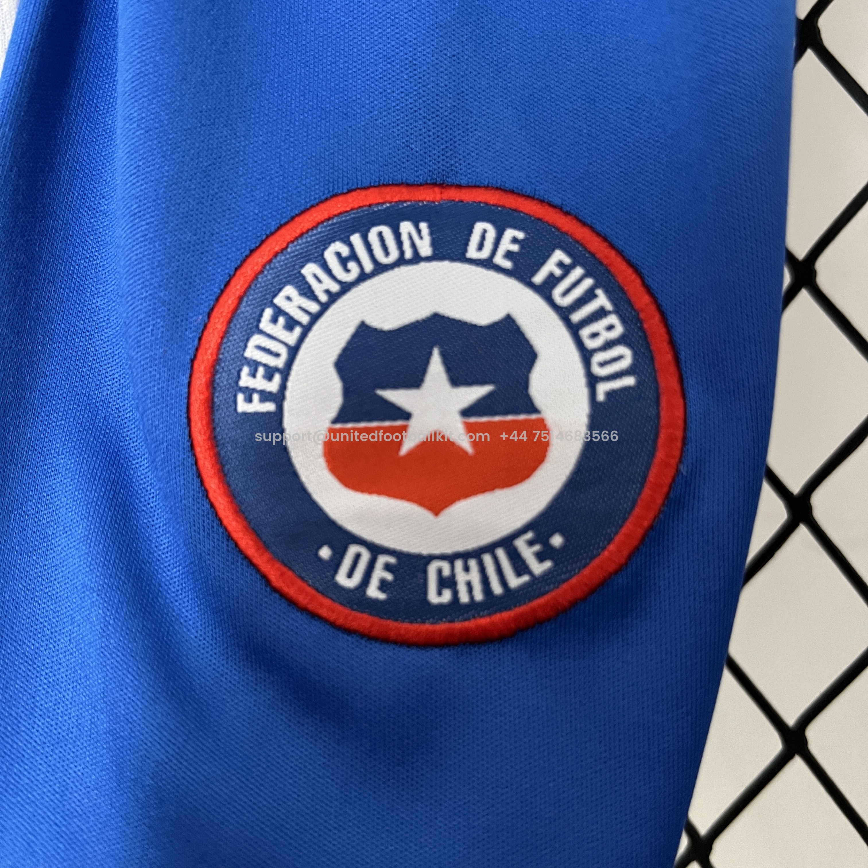 Unitedfootballkit.com | Chile 2024 Home Stadium Kids Kit -Customize Name, Number and Patch | Worldwide Shipping